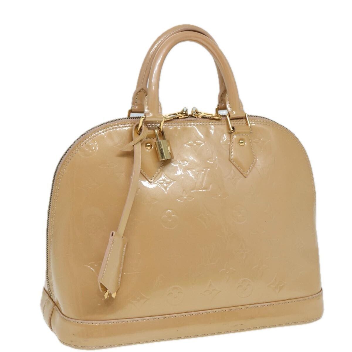Louis Vuitton LOUIS VUITTON Monogram Vernis Alma PM Hand Bag Rose Size ONE SIZE - 2 Thumbnail