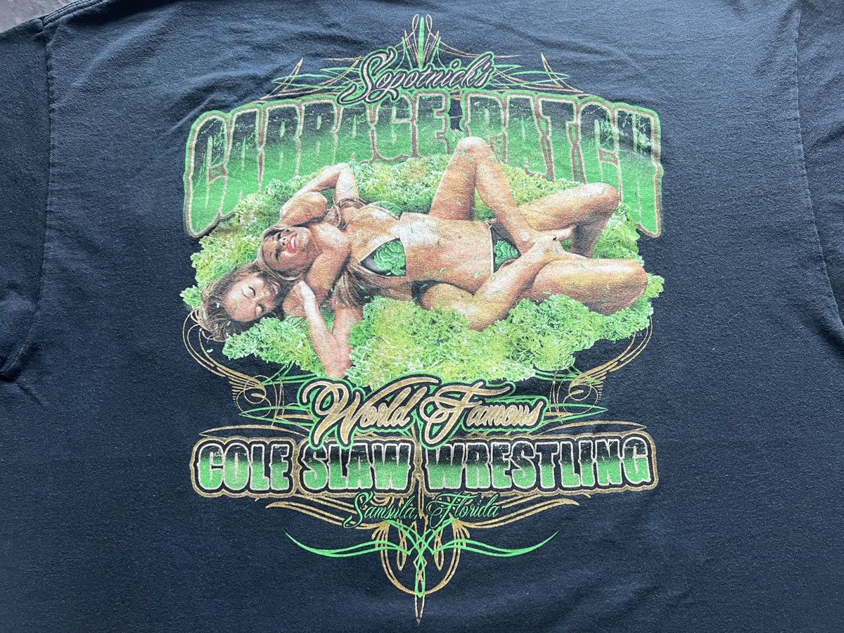 Designer × Gildan Cabbage Patch : Sopotnick World Famous Cole Slaw Wrestler Size US XL / EU 56 / 4 - 5 Thumbnail