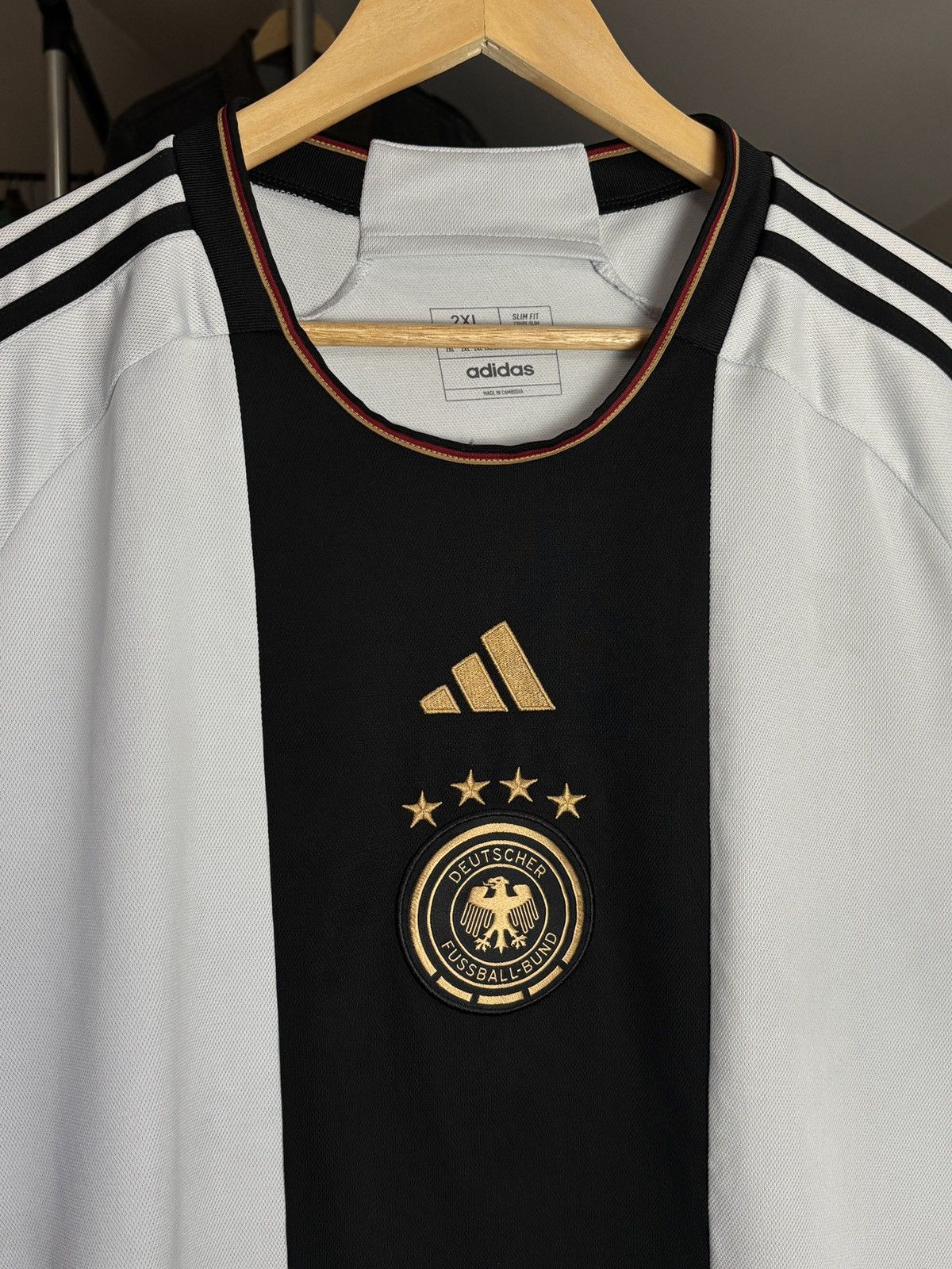 Adidas Adidas Germany Soccer Football Jersey Size US XXL / EU 58 / 5 - 3 Thumbnail