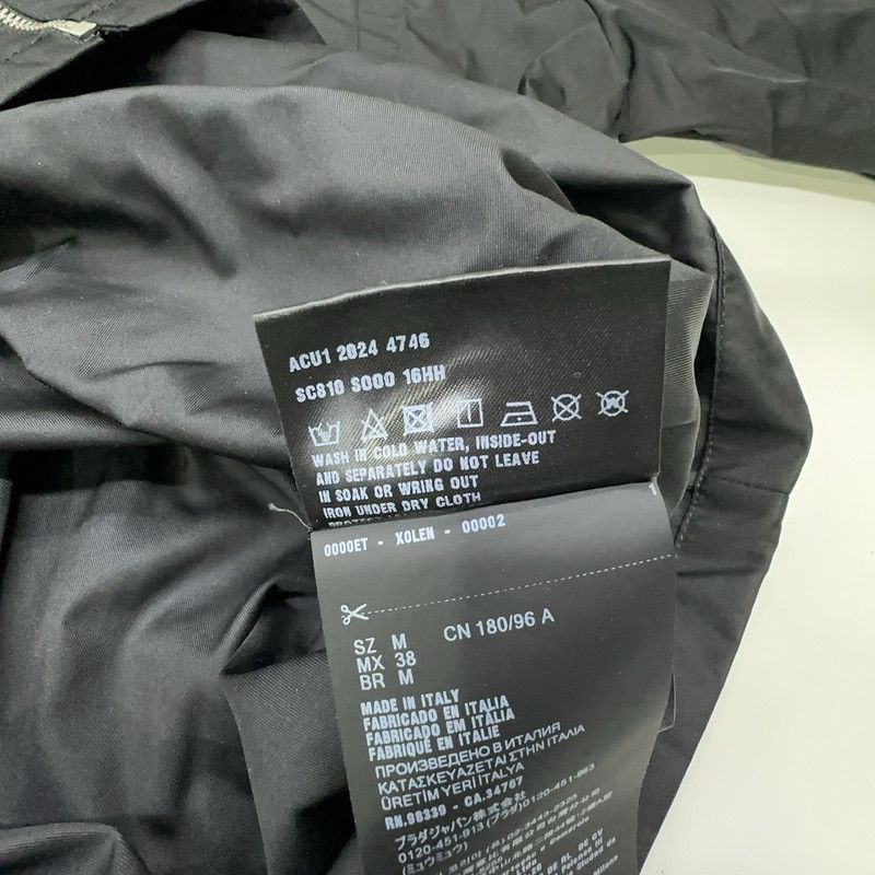 Prada Black Long Sleeve Zip Jacket-2506
