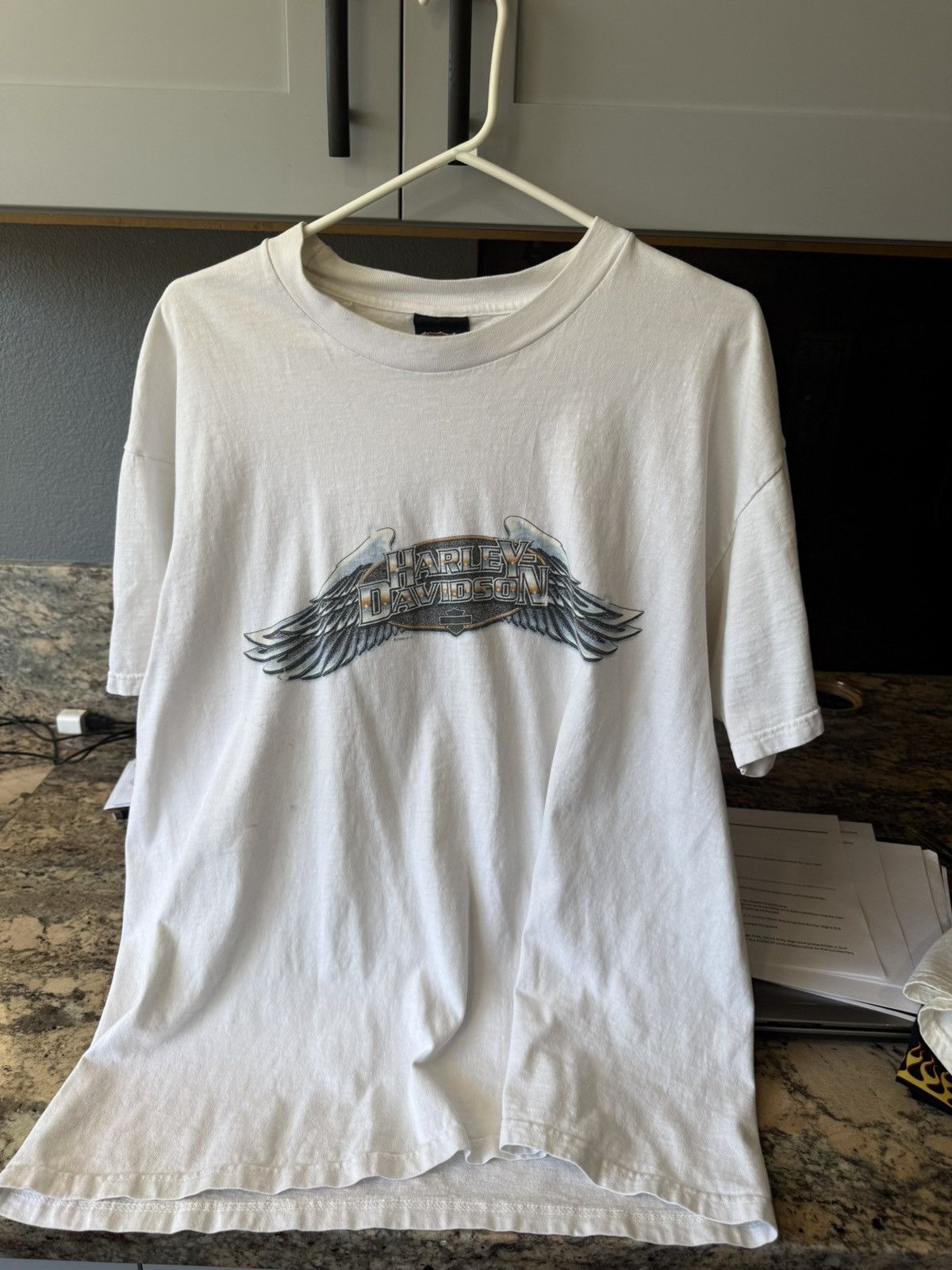 Harley Davidson Harley-Davidson Vintage Tee Size US XL / EU 56 / 4 - 2 Thumbnail