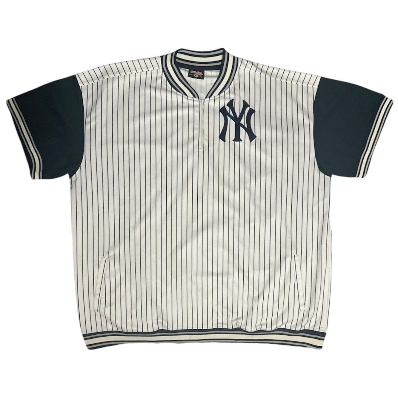 MLB Vintage Stitches NY New York Yankees Pinstripe Jersey Size US XXL / EU 58 / 5 - 1 Thumbnail
