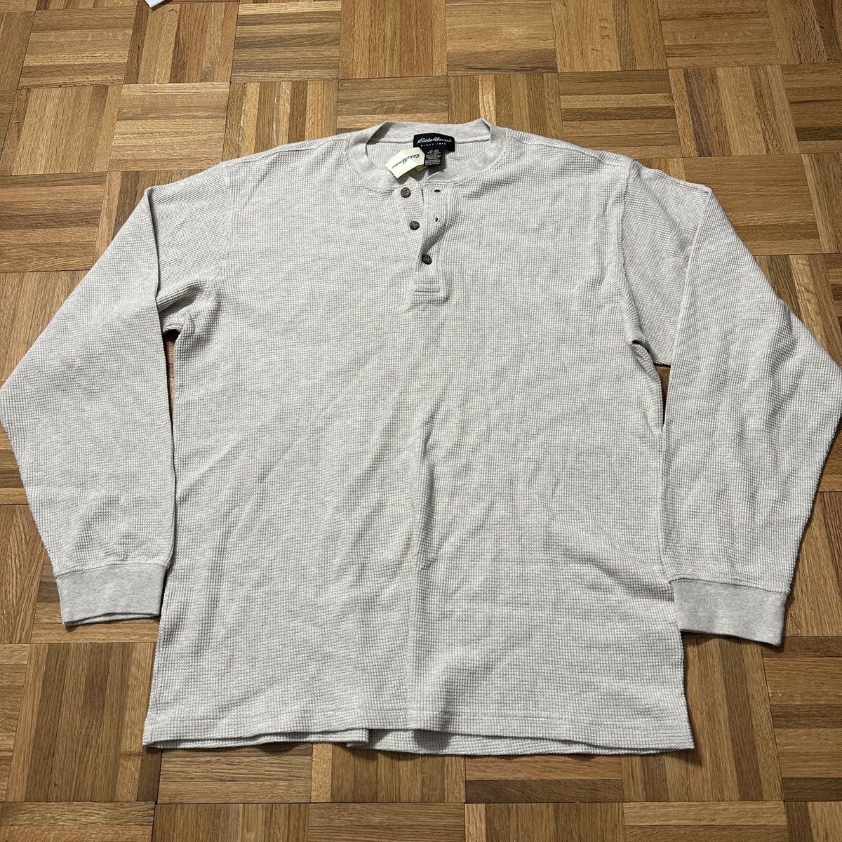 Eddie Bauer Vintage Eddie Bauer henley thermal shirt Size US L / EU 52-54 / 3 - 1 Thumbnail
