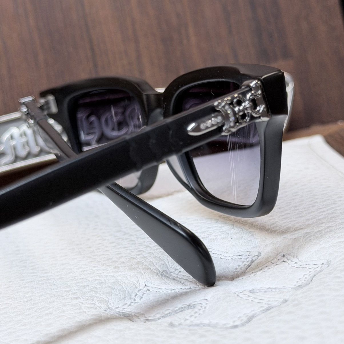 Chrome Hearts Chrome Hearts Jewel Testerical Sunglasses Size ONE SIZE - 11 Thumbnail