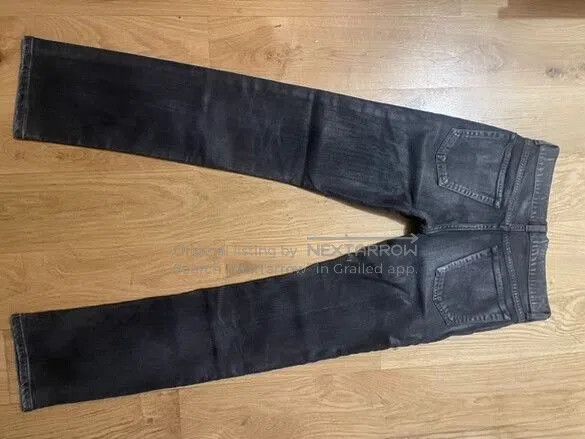 Balenciaga balenciaga waxed grey skinny jeans prototype. Size US 30 / EU 46 - 2 Thumbnail