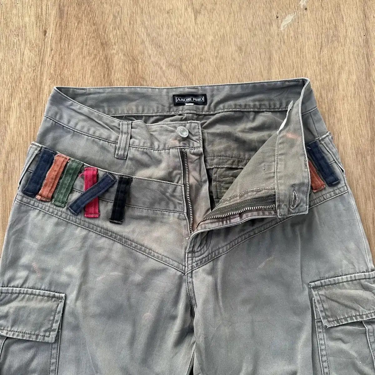 Edition Japan AMORE PURE VINTAGE DOUBLE WAIST JAPANESE TROUSERS FADED PANT Size US 28 / EU 44 - 8 Thumbnail
