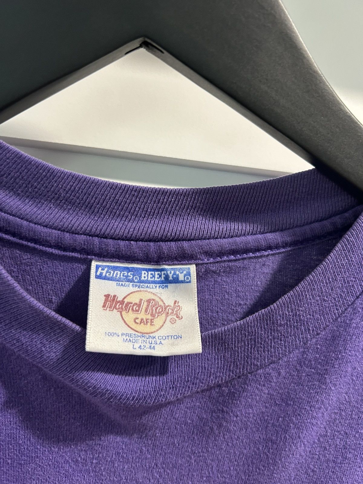 Hard Rock Cafe × Vintage Vintage Hard Rock Cafe Single Stitch Made in USA Size US L / EU 52-54 / 3 - 3 Thumbnail