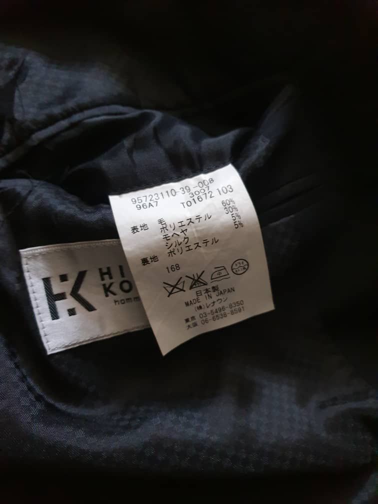 Hiroko Koshino Homme Hiroko Koshino homme Collection Coat Jacket Size US M / EU 48-50 / 2 - 3 Thumbnail