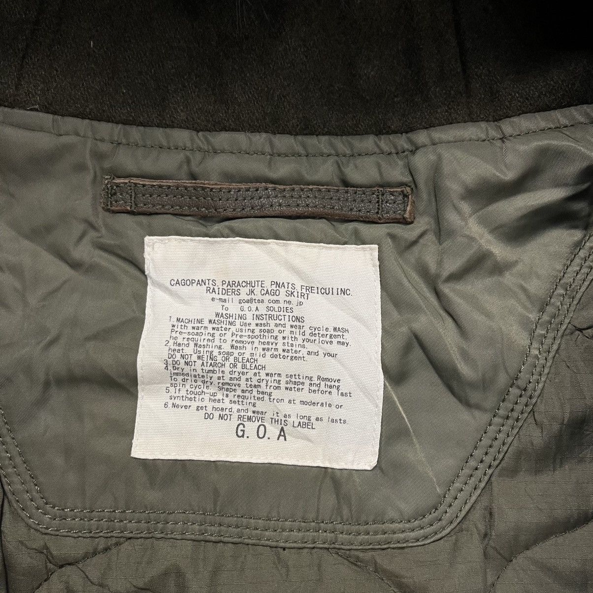 If Six Was Nine 2000s GOA - Fur Hoodie Cyber Cargo Jacket Size US M / EU 48-50 / 2 - 12 Thumbnail