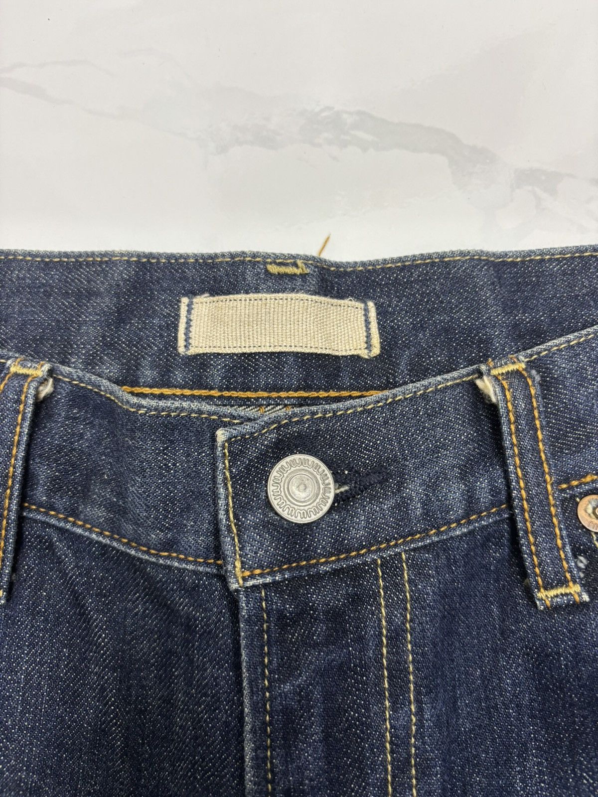 Jean × Undercover × Uniqlo VINTAGE UNIQLO BLUE JEANS JAPAN DISTRESSED DENIM Size US 31 - 9 Thumbnail