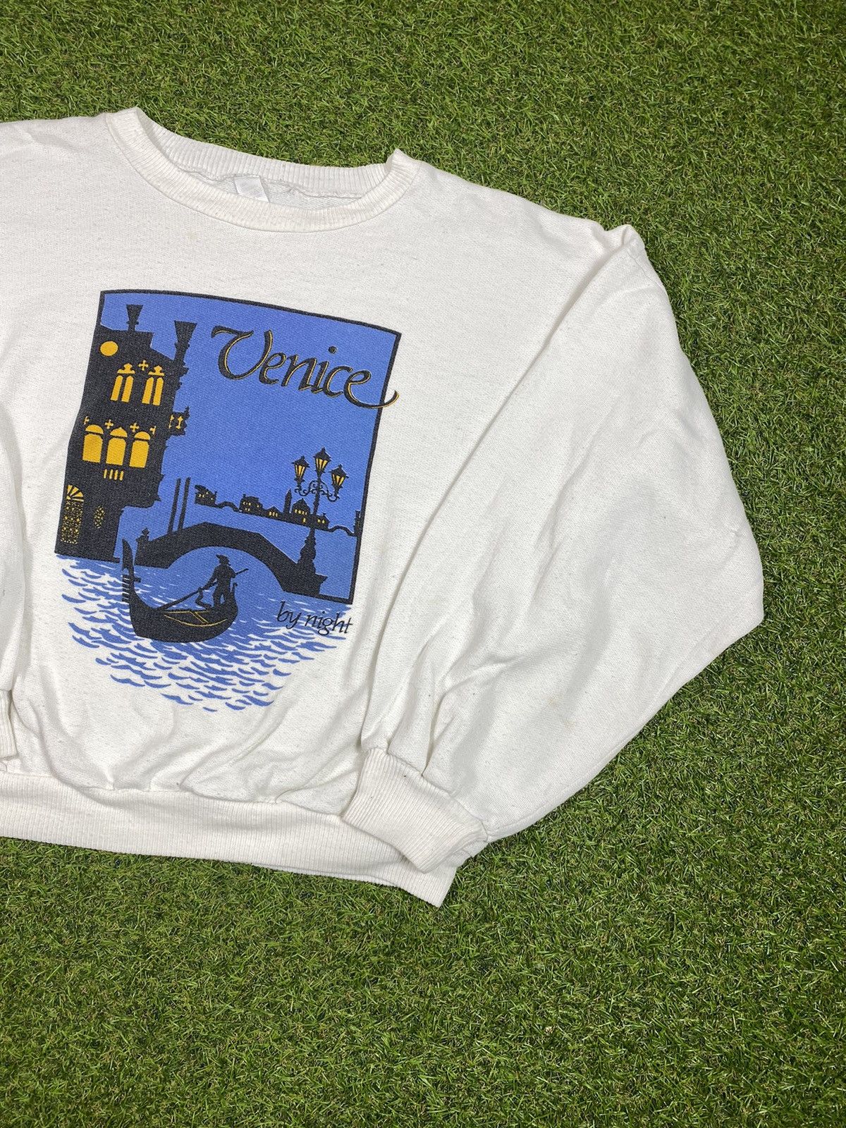 Vintage Vintage 90s Venice by night Sweatshirt big logo style size L Size US L / EU 52-54 / 3 - 2 Thumbnail