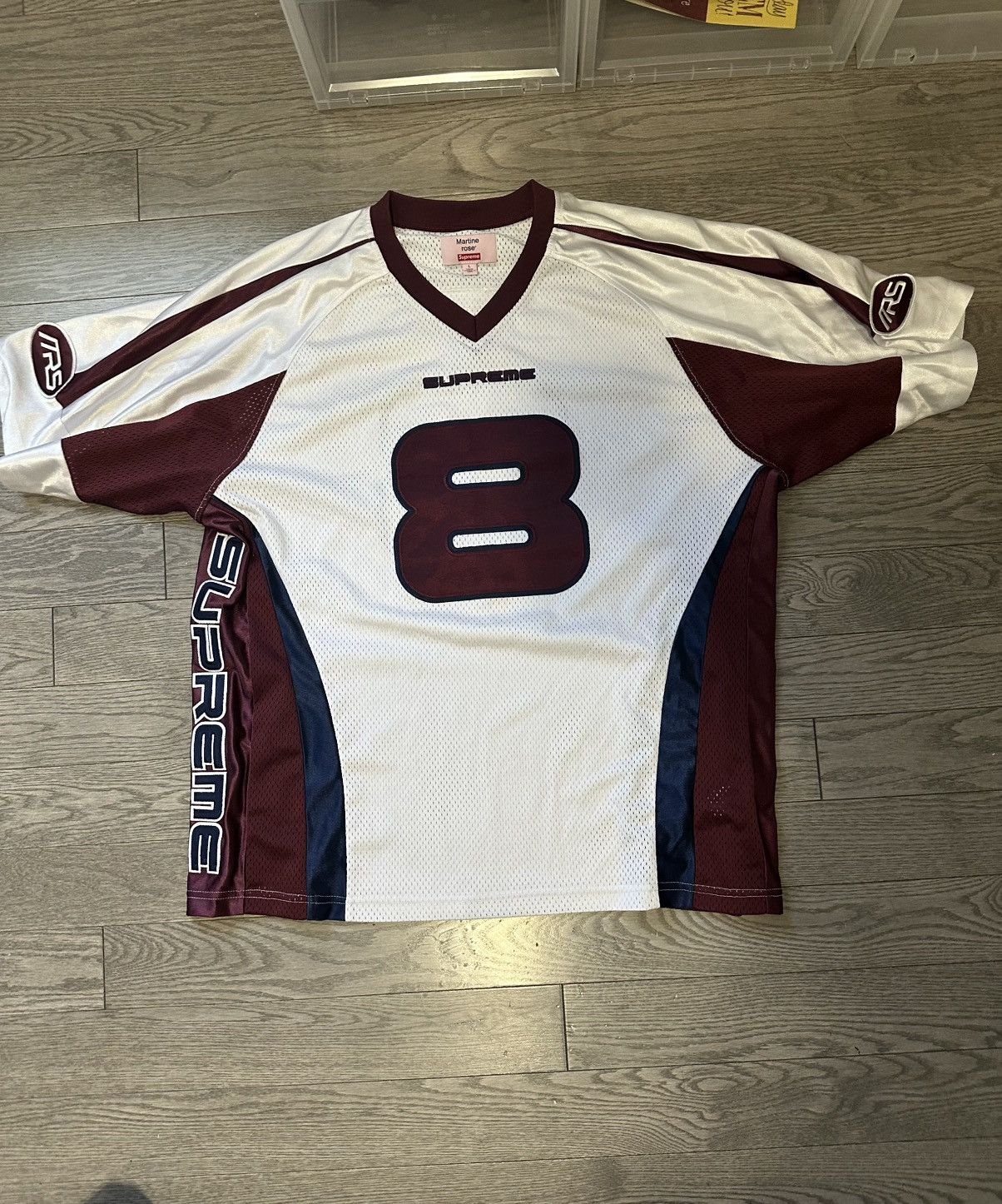 Supreme Martin Rose Football Jersey 白Ｍ Supreme x Martine Rose Football Jersey (White) (FW24) – Kick