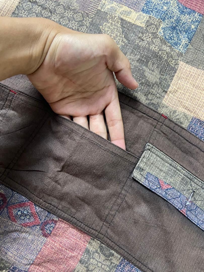 Japanese Brand Apricot Talking Brand Ethnic Patchwork Vest (187) Size M / US 6-8 / IT 42-44 - 10 Thumbnail