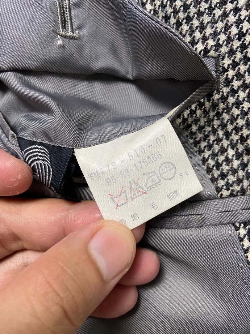 Burberry Prorsum Burberry Prorsum Houndstooth Single Breasted Blazer (199) Size US XS / EU 42 / 0 - 4 Thumbnail