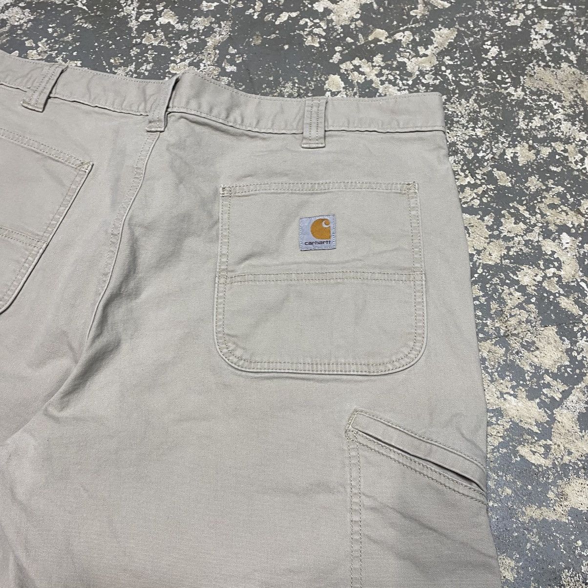 Other Vintage Carhartt Tan Rugged Flex Carpenter Workwear Shorts Size US 40 / EU 56 - 9 Thumbnail