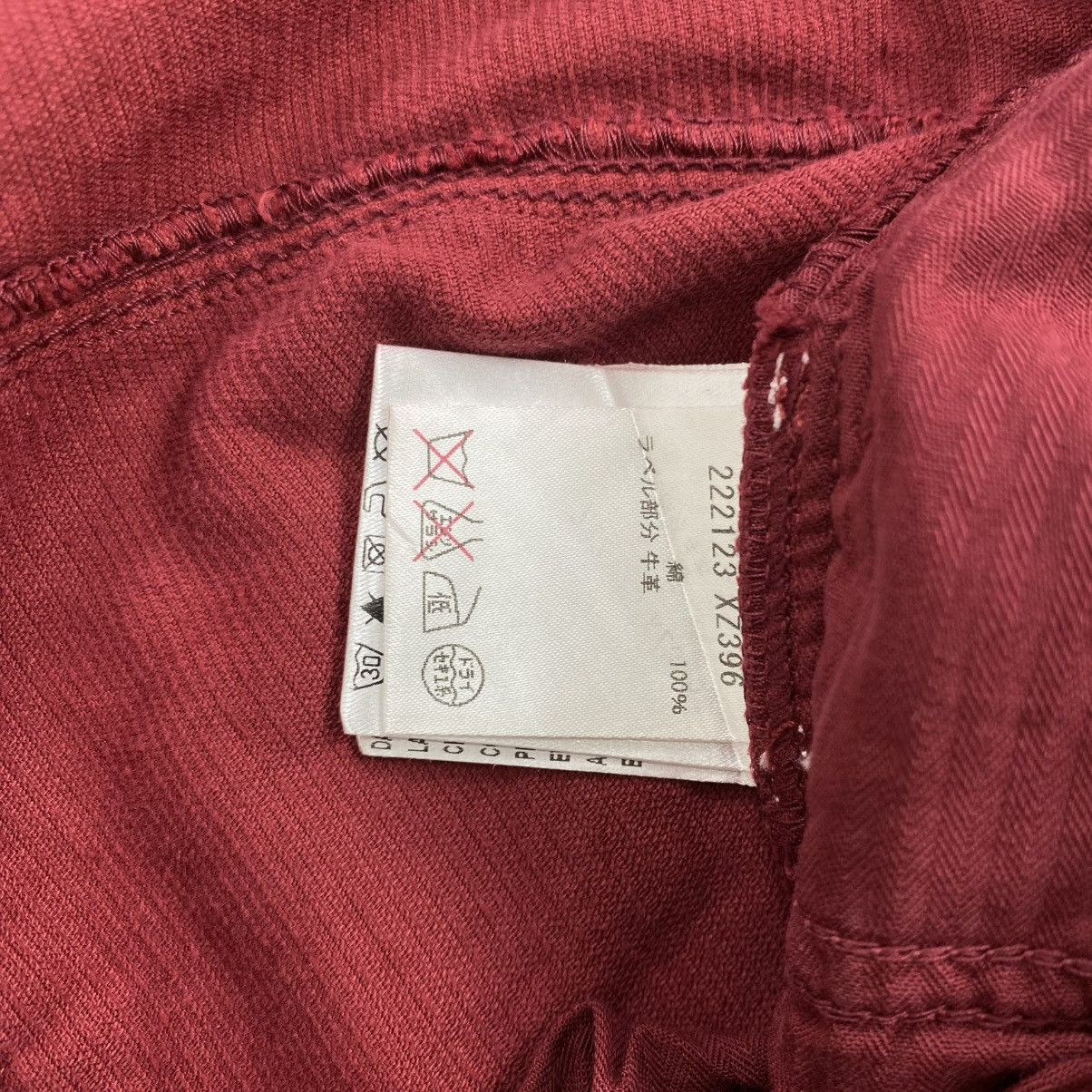 Gucci 1990s Gucci by Tom Ford Red Burgundy Corduroy Pants Luxury Size US 32 / EU 48 - 10 Thumbnail