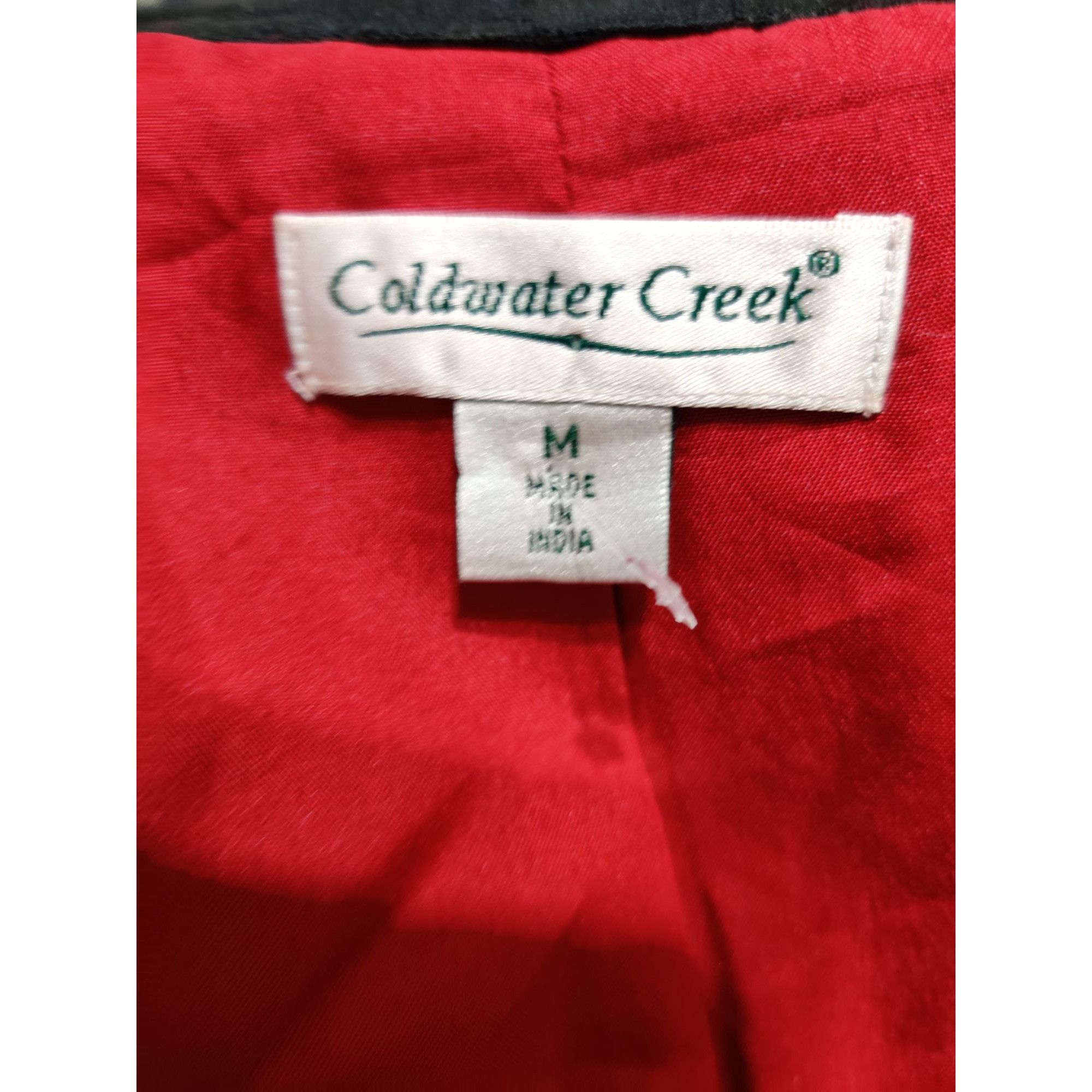 Coldwater Creek Coldwater Creek M Womens Black Jacquard Embroidered Paisley Size M / US 6-8 / IT 42-44 - 7 Thumbnail
