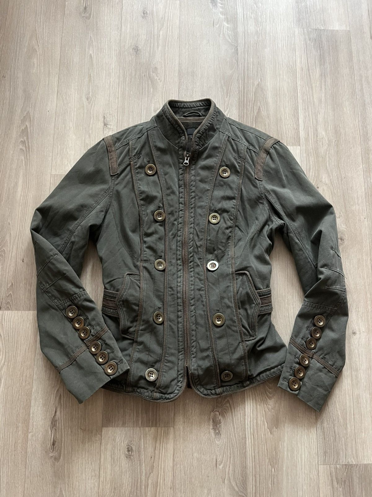 Japanese Brand 00s Napoleon Jacket If Six Was Nine PPFM Balmain Vibe Japan Size M / US 6-8 / IT 42-44 - 1 Thumbnail