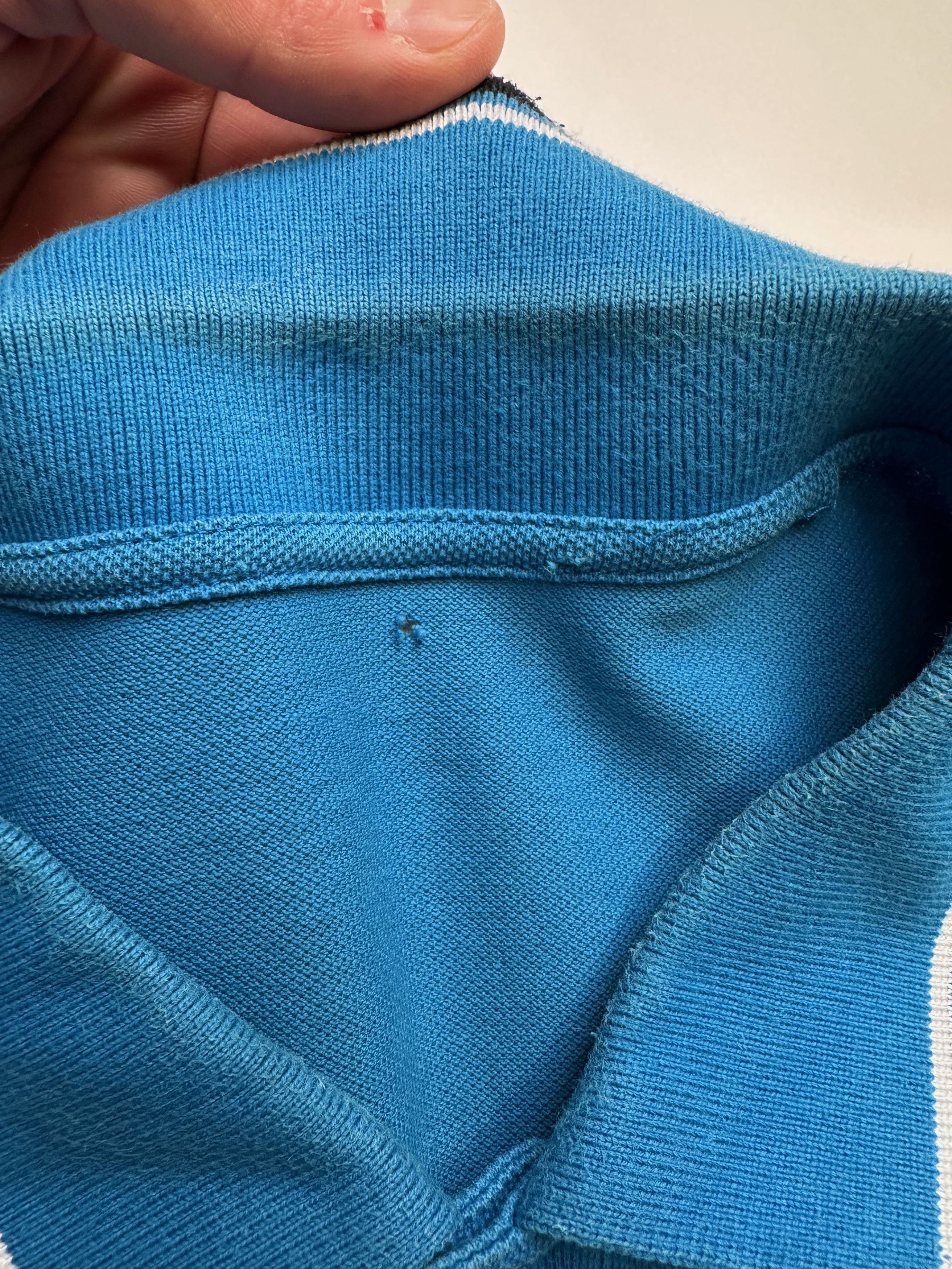 Prada Prada Linea Rossa Red Tab Blue Polo Shirt Worn Size US S / EU 44-46 / 1 - 6 Thumbnail
