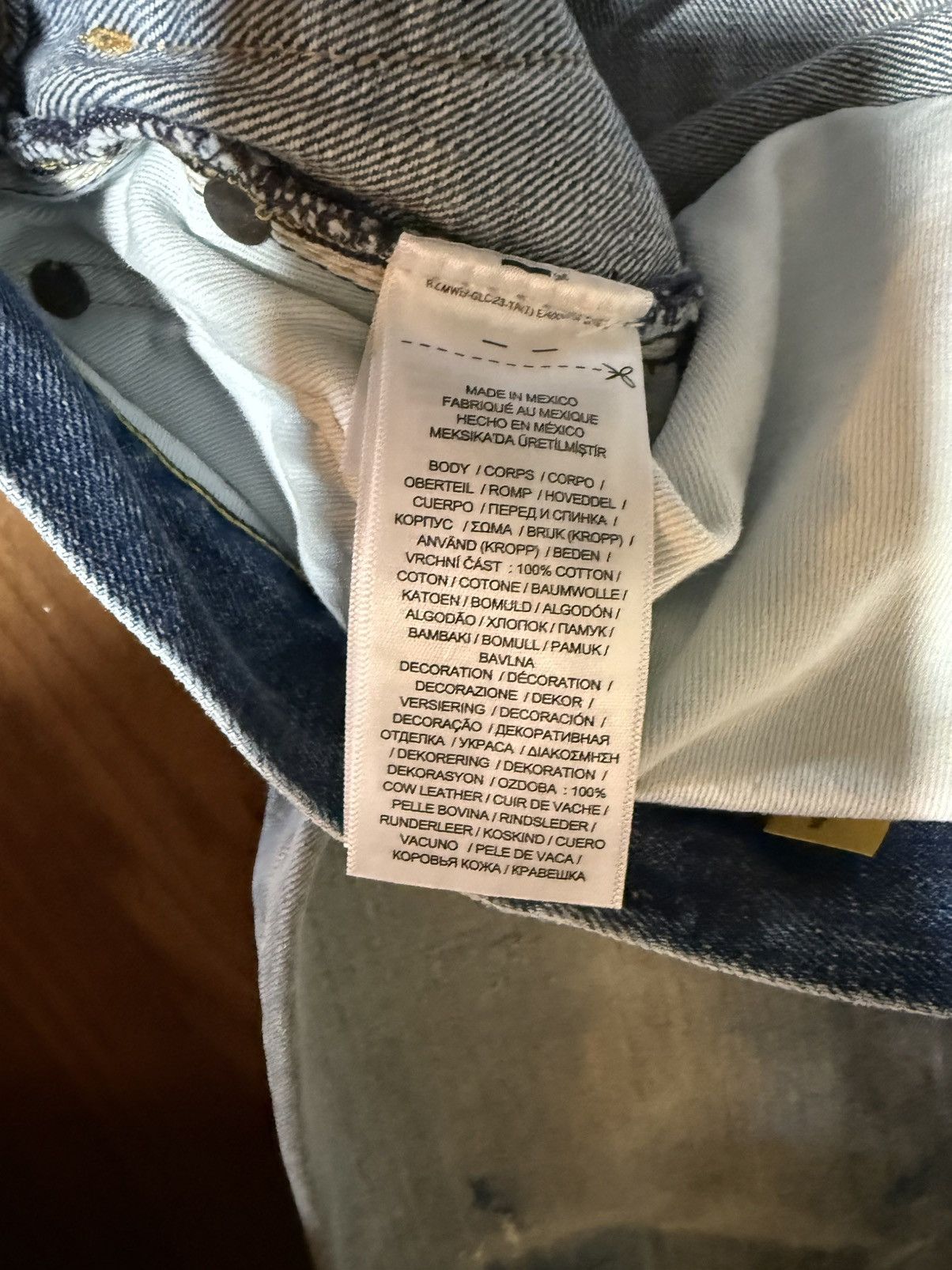 Polo Ralph Lauren Polo Ralph Lauren Blue Jeans Size 33/32 Distressed Denim Size US 33 - 8 Thumbnail