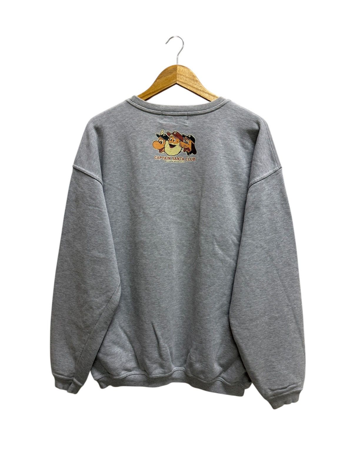 Vintage Vintage 90s Captain Santa Sweatshirt Size US XL / EU 56 / 4 - 2 Thumbnail