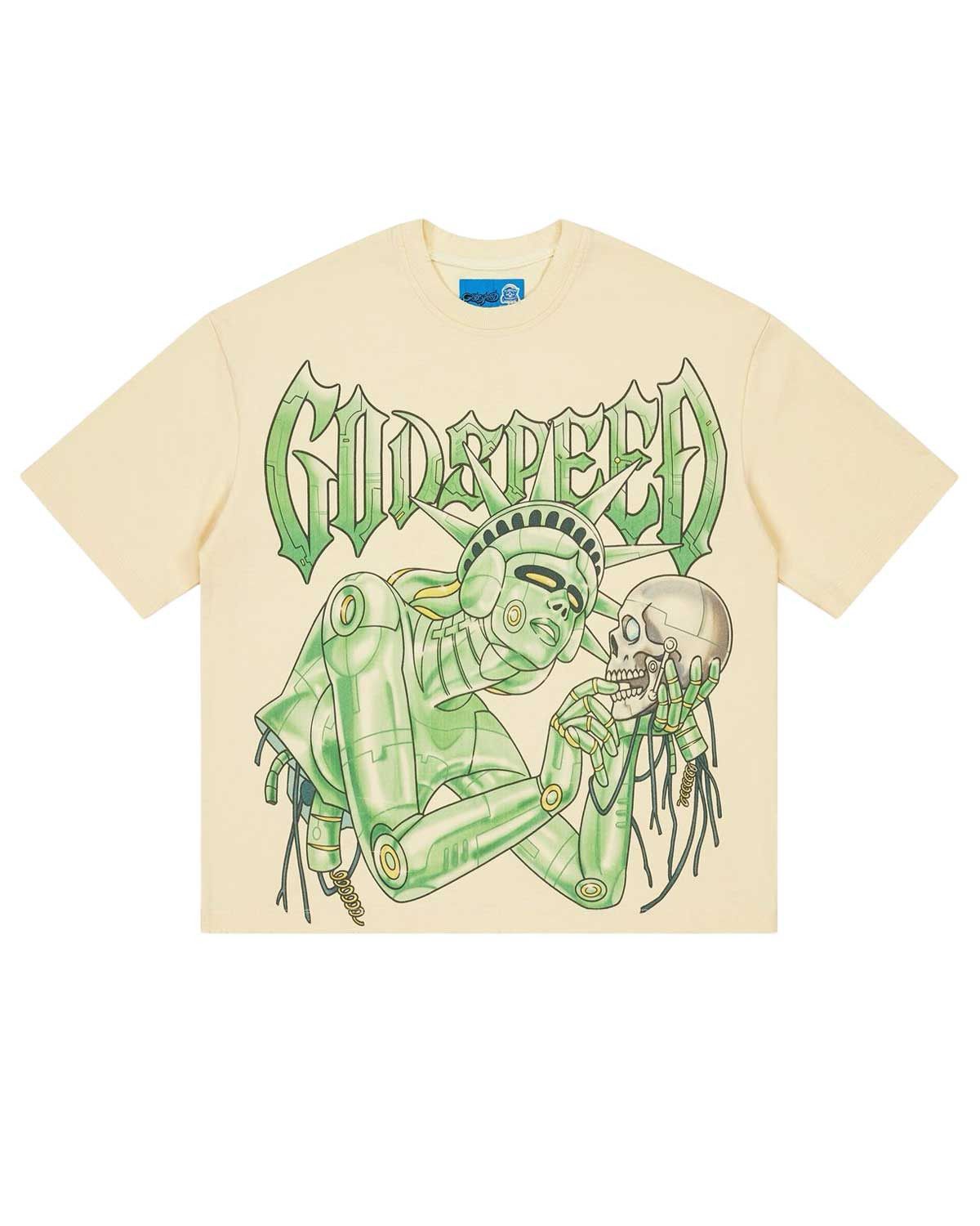 Godspeed Freedoms Protocol Tee Bone Size US XS / EU 42 / 0 - 1 Thumbnail