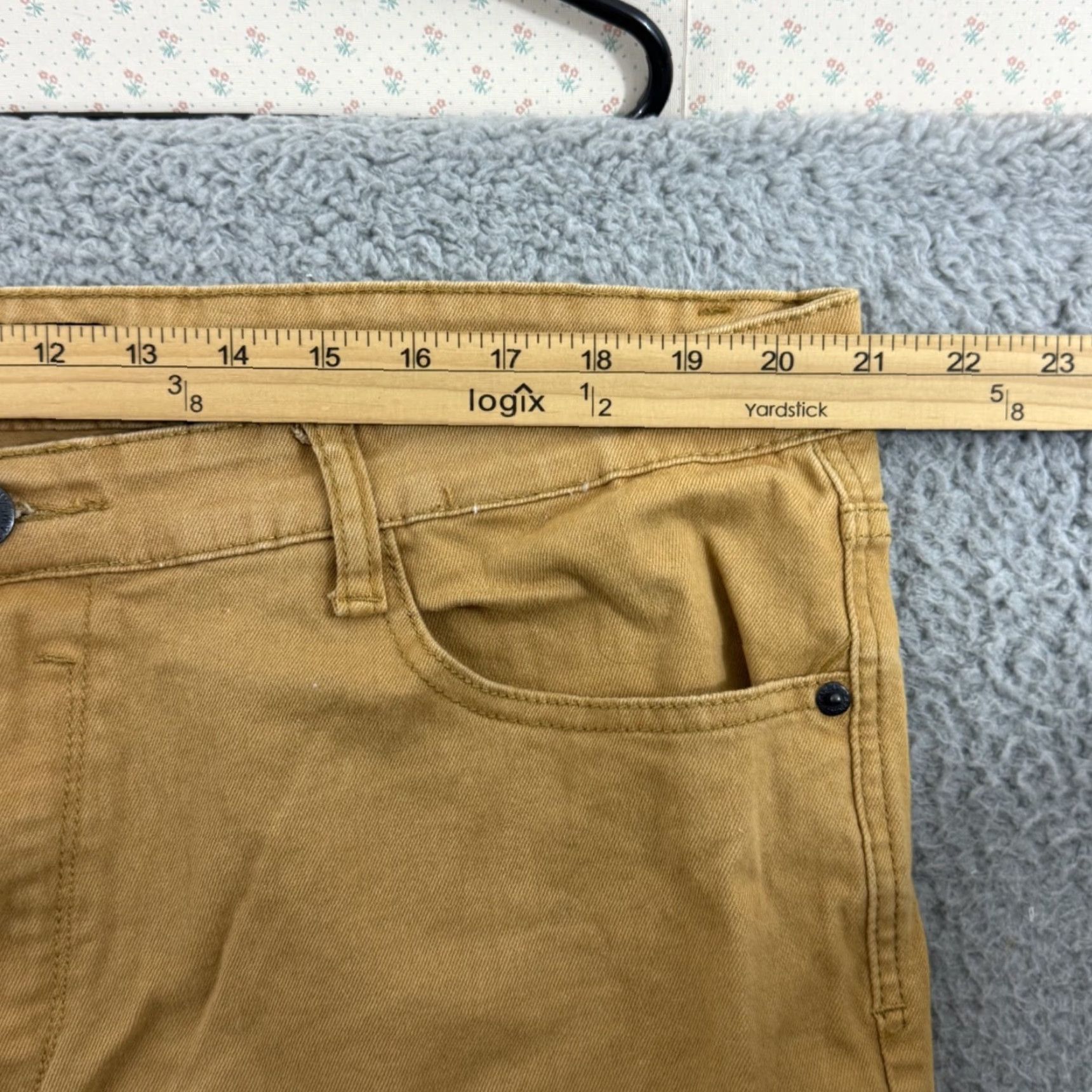 Rocawear VINTAGE Rocawear Jeans Mens 42x32 Yellow Baggy Hip Hop Loose Wide Leg Y2K Size US 42 / EU 58 - 6 Thumbnail