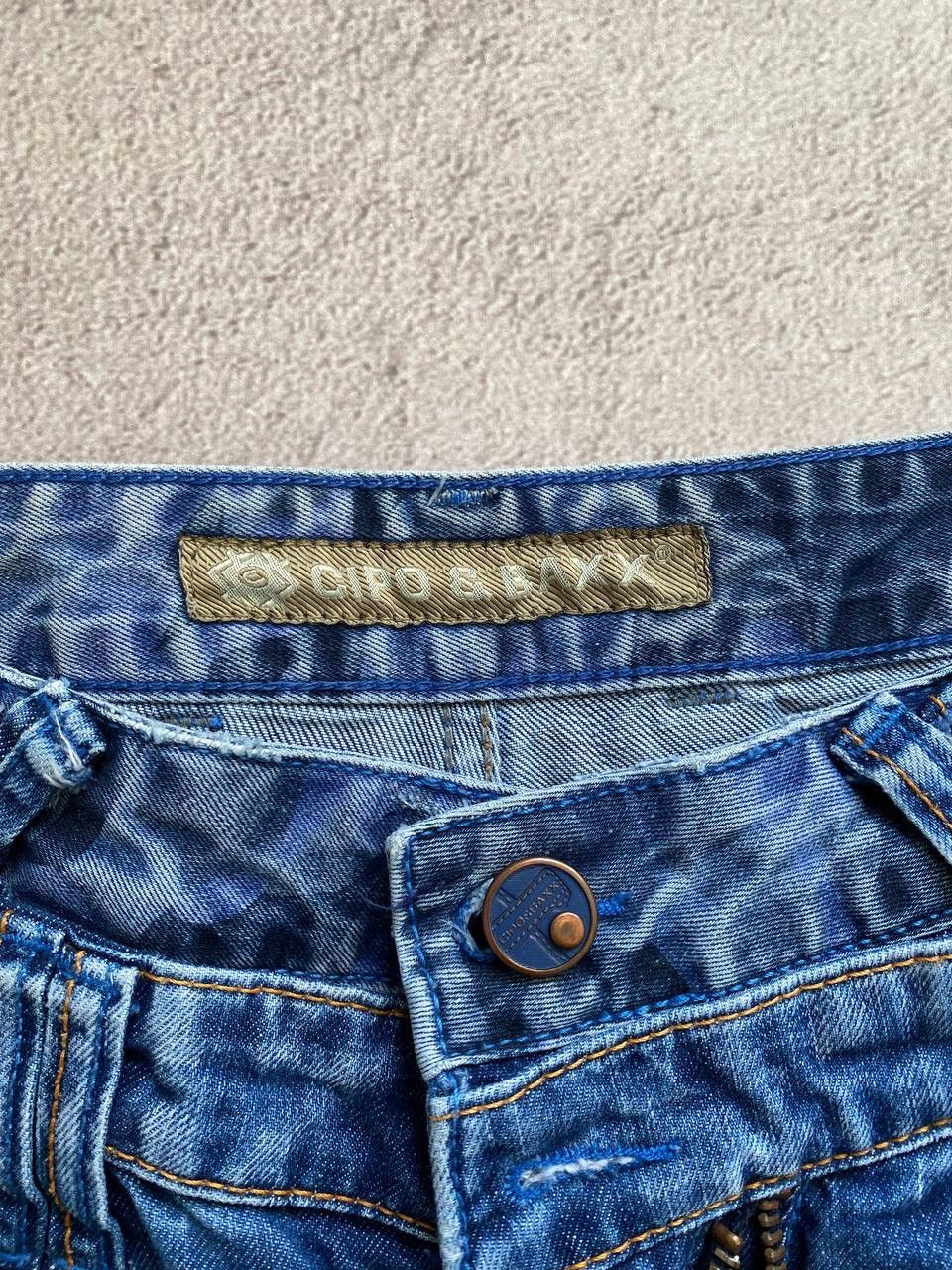 Japanese Brand Dirty pants Faded Crash denim thrashed y2k distressed jeans Size US 32 / EU 48 - 11 Thumbnail