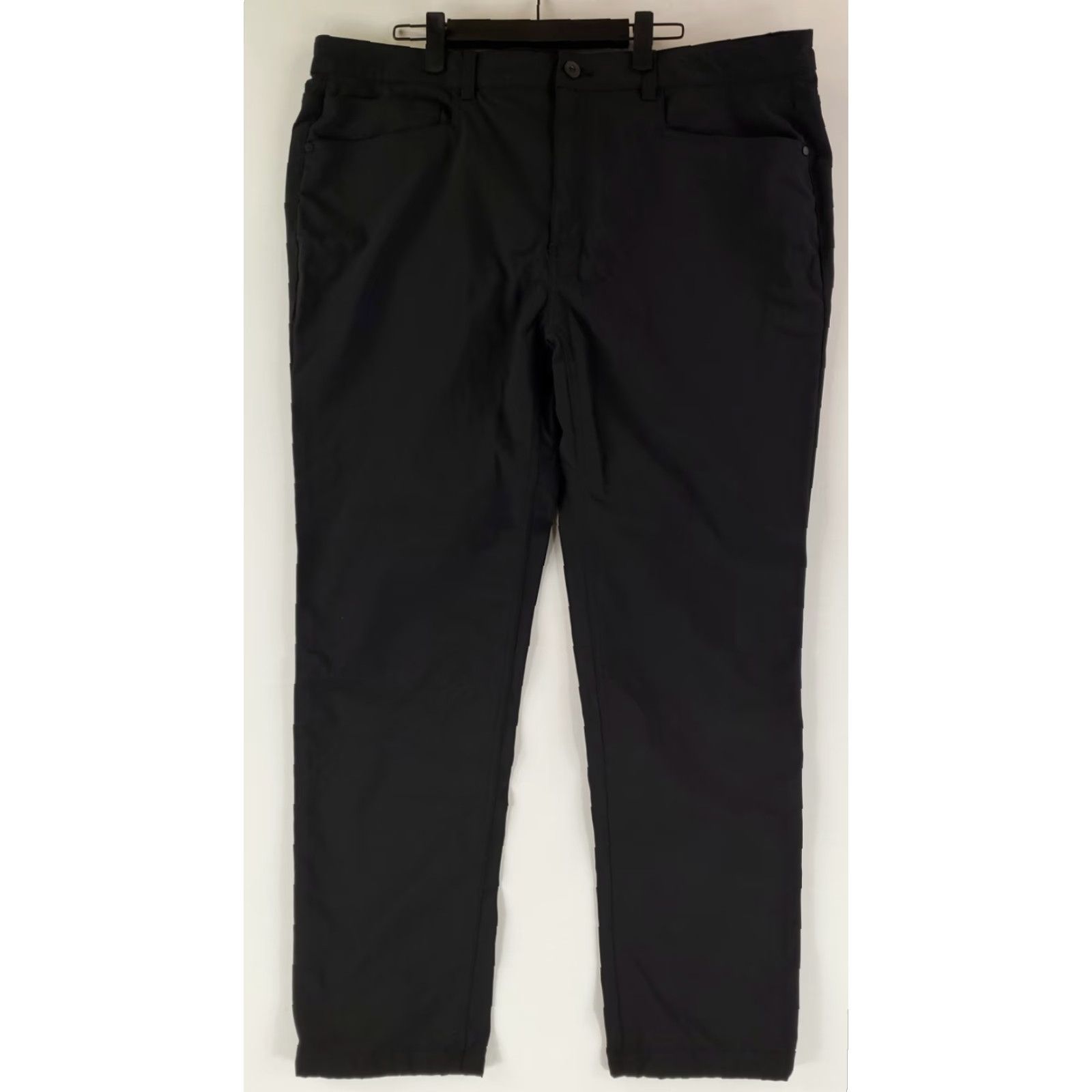 Vintage Western Rise Pants AT Slim Black Mens 41x31 Regular Chino Pants Black Mens 41x31 Size US 41 - 2 Thumbnail
