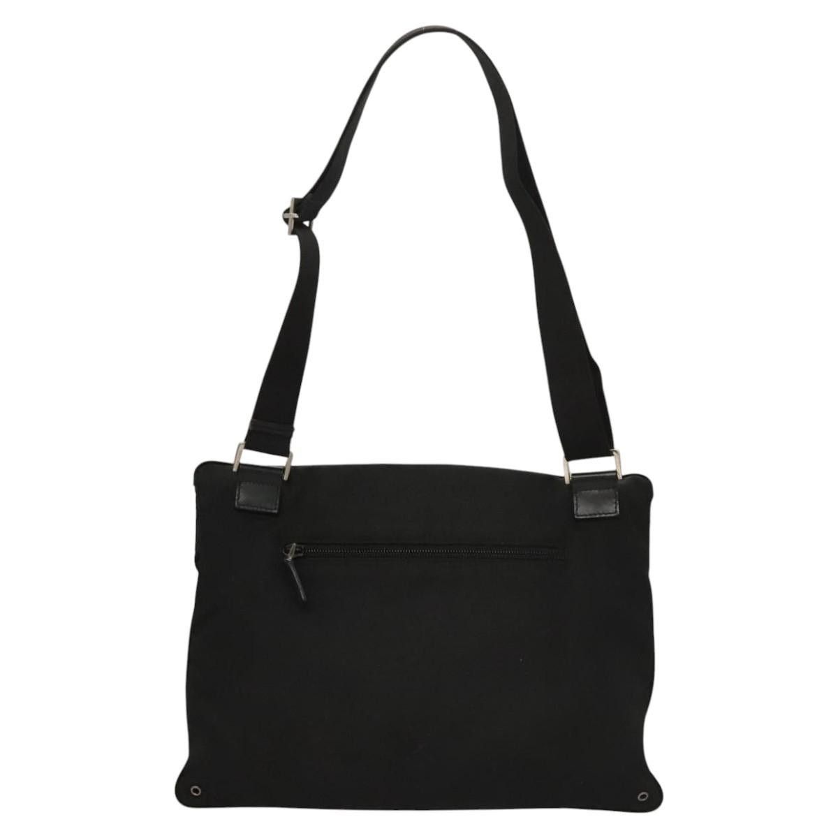 Gucci GUCCI Shoulder Bag Canvas Black Size ONE SIZE - 3 Thumbnail
