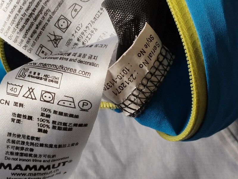 Mammut Mammut Shirko Gore Tex Active trekking jacket size XL Size US XL / EU 56 / 4 - 13 Thumbnail