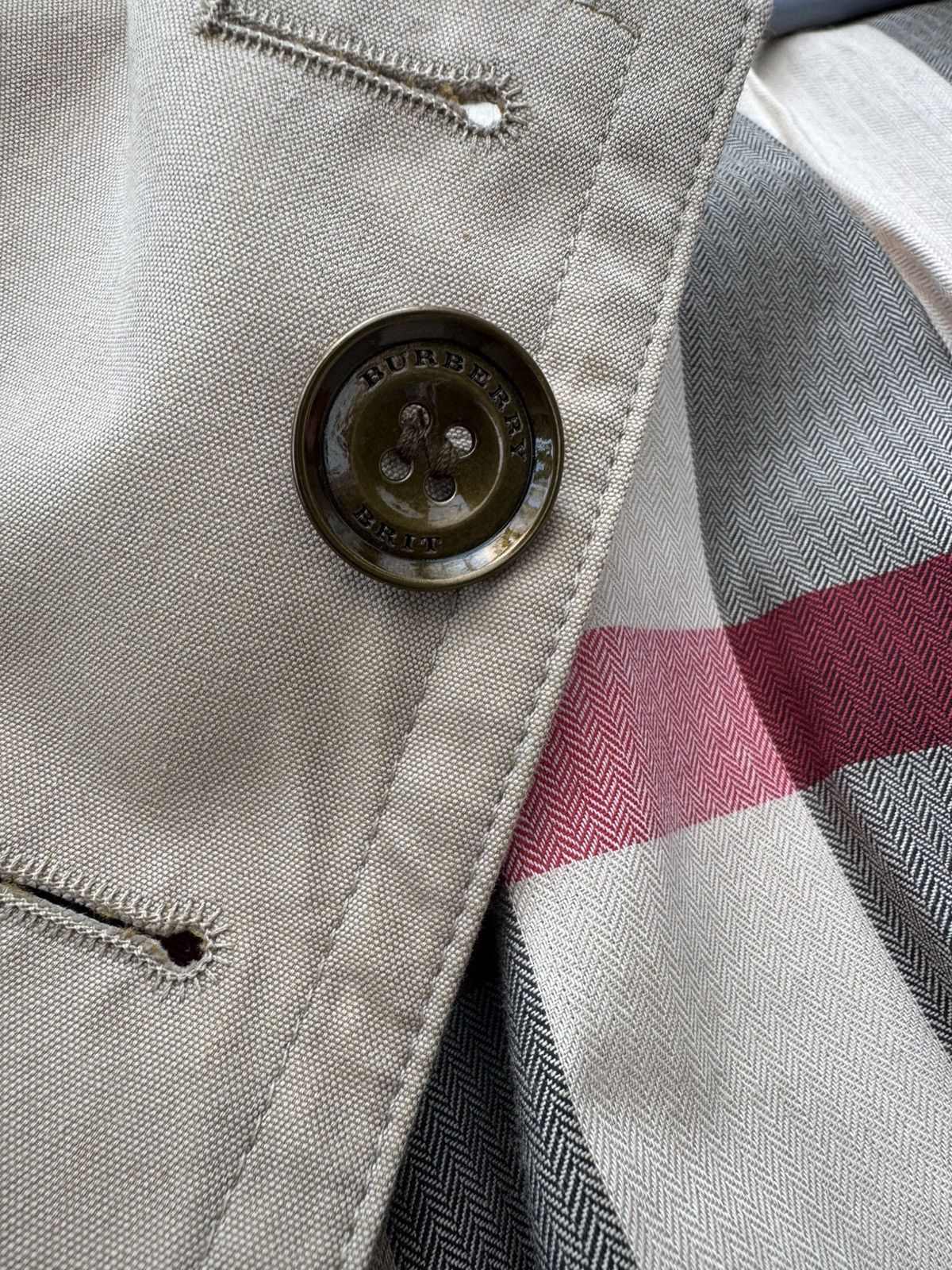 Burberry BURBERRY Britt Trench Coat Size S / US 4 / IT 40 - 7 Thumbnail