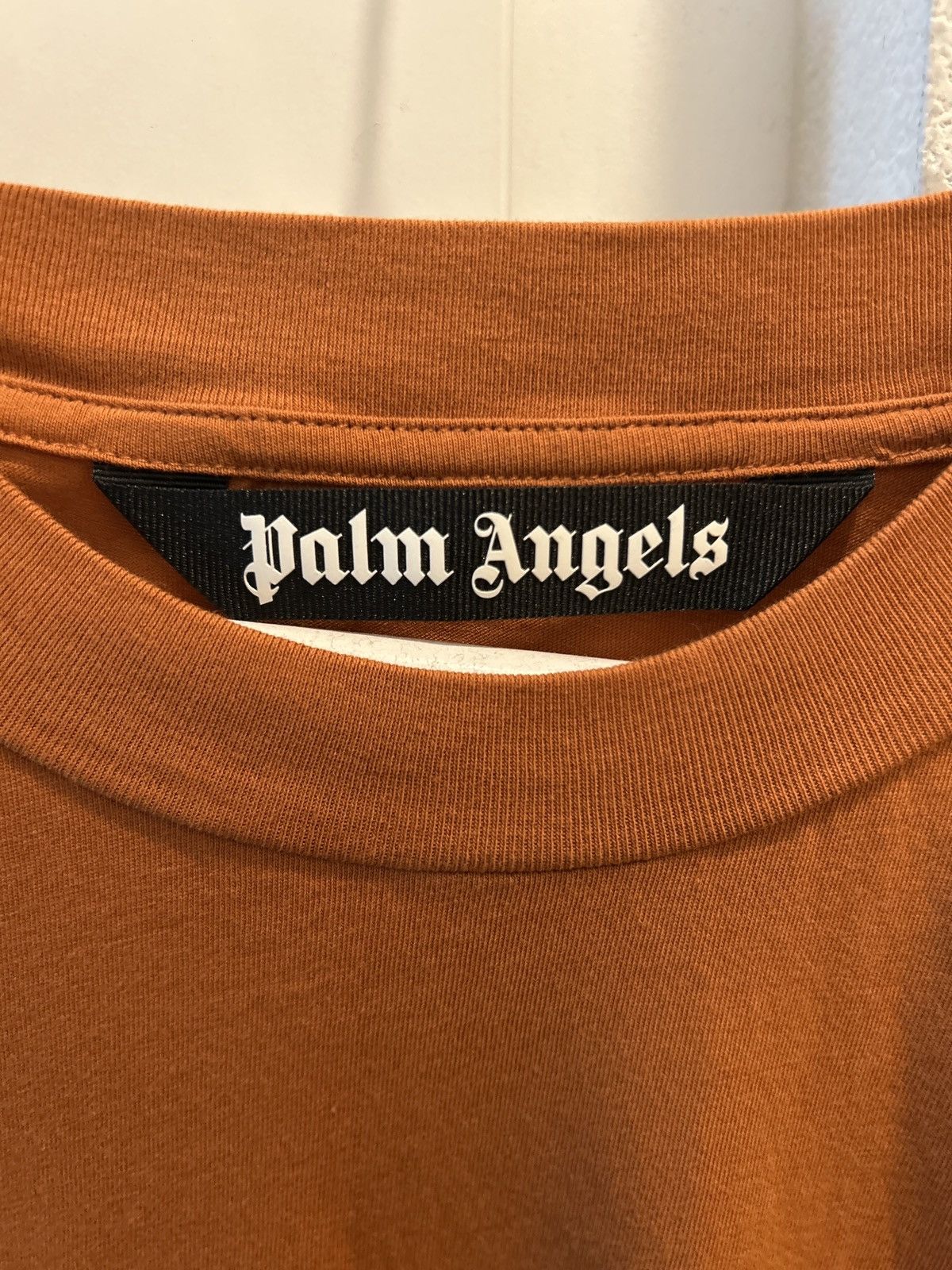 Palm Angels Palm Angels Classic Logo Orange T-Shirt fits Small Size US M / EU 48-50 / 2 - 3 Thumbnail
