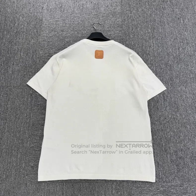 Louis Vuitton Louis Vuitton Leather Letter Knit Short Sleeve Size US L / EU 52-54 / 3 - 7 Thumbnail