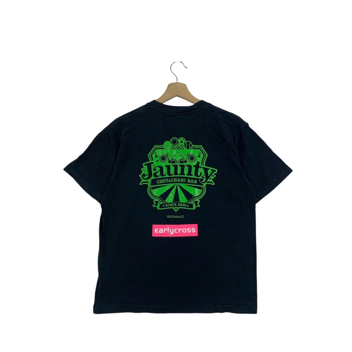 Vintage JAUNTY CHOT & CHARI BAR Resonance Earlycross Tee Shirt Size M / US 6-8 / IT 42-44 - 5 Thumbnail