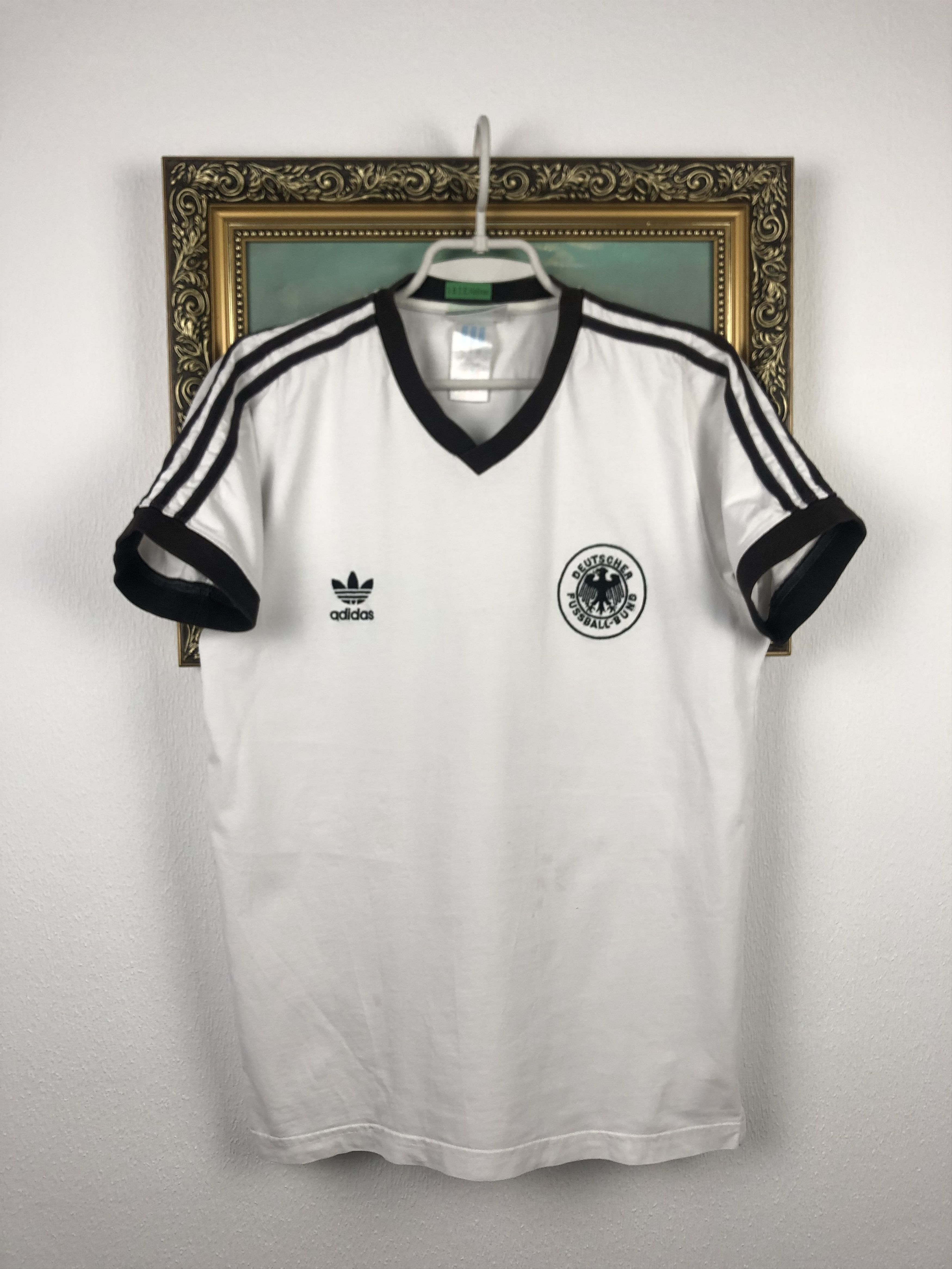 Adidas Vintage 90's Adidas Football Shirt Soccer Tee Rare Jersey Size US M / EU 48-50 / 2 - 1 Thumbnail