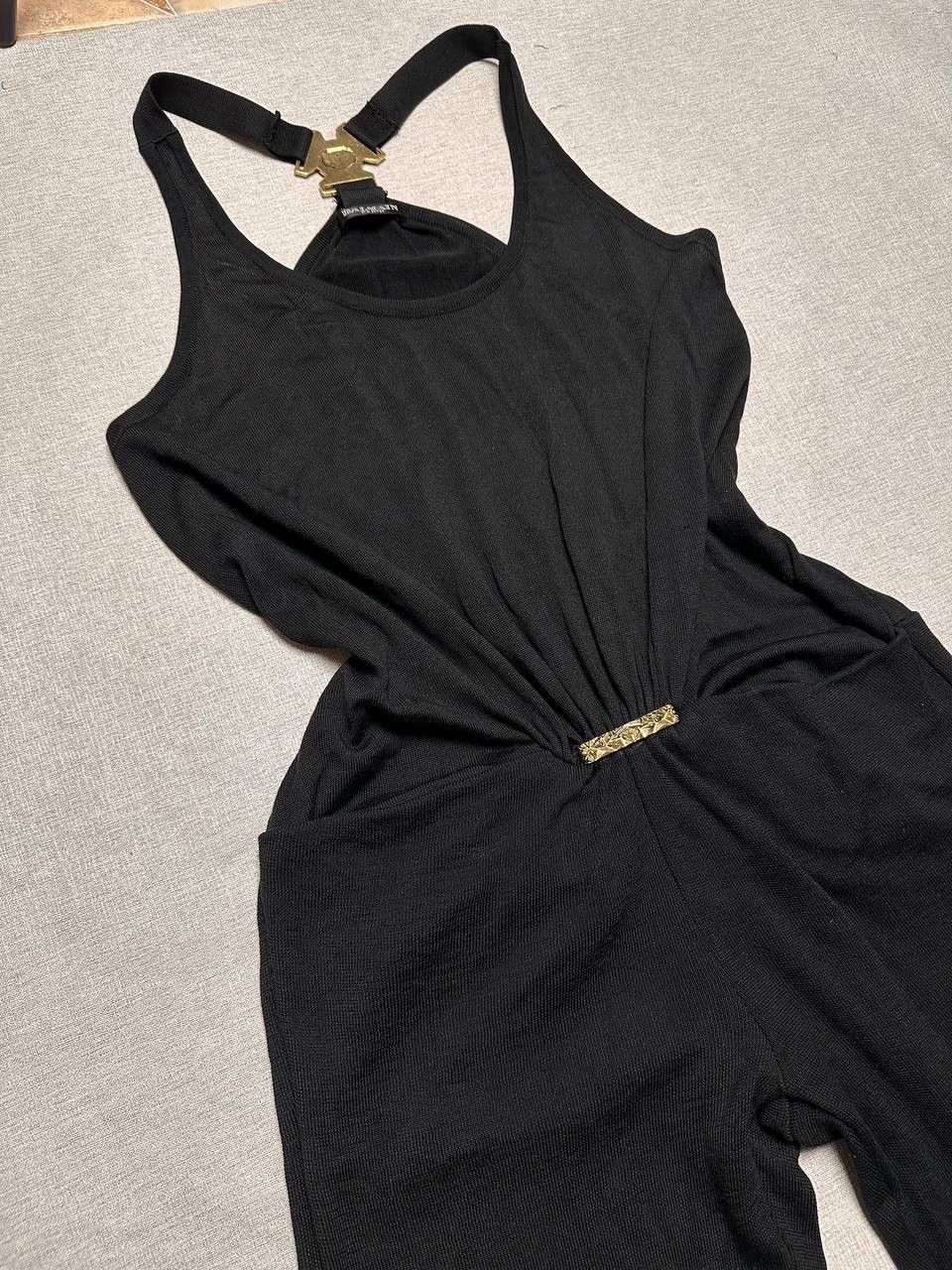 Balmain Authentic Balmain Paris Black Luxury Jumpsuit Designer Size 27" / US 4 / IT 40 - 2 Thumbnail
