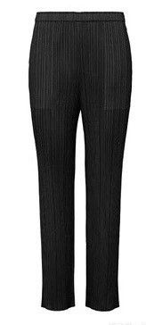 Issey Miyake Issey Miyake size:3 Black pleated pants Size 22" - 7 Thumbnail