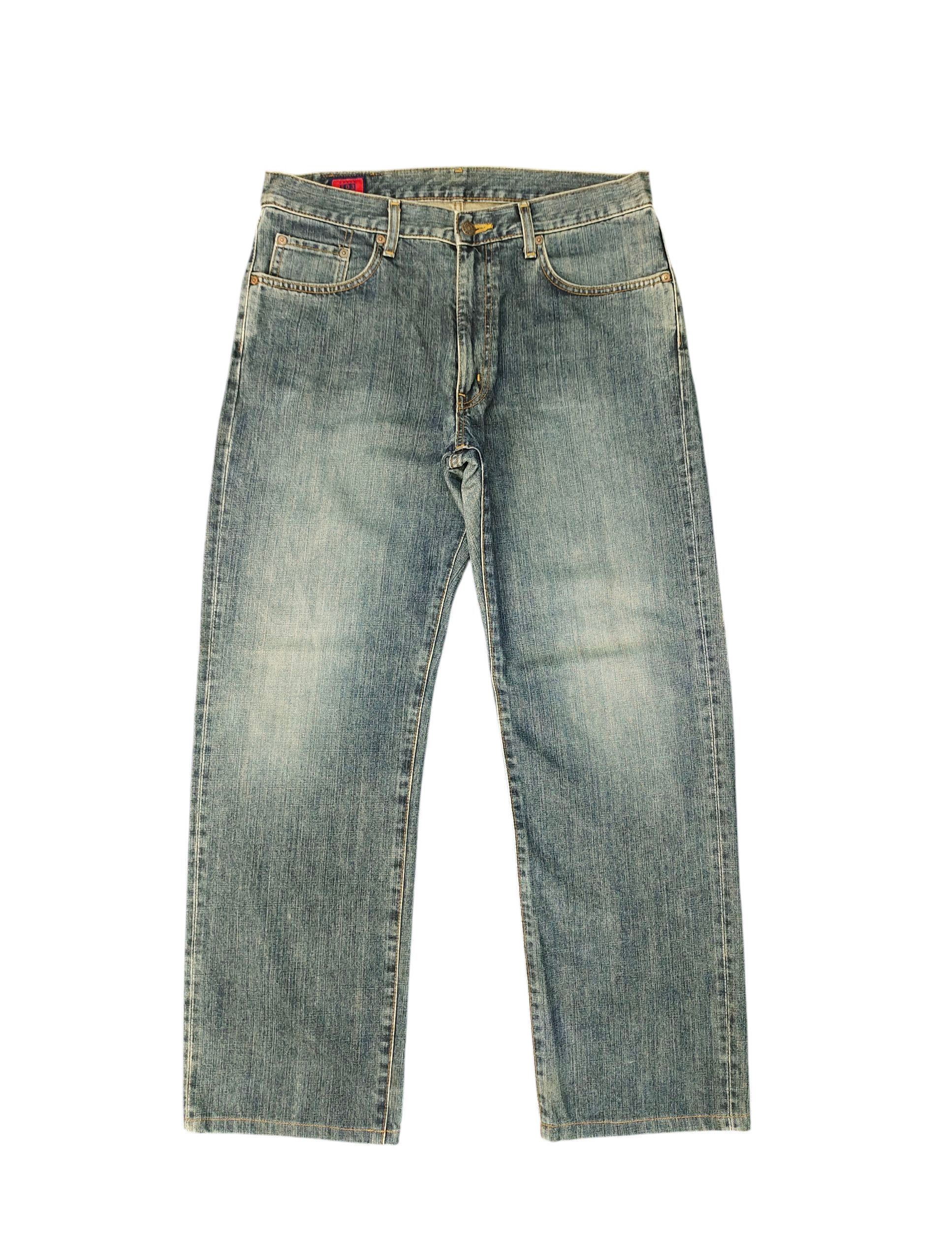 Loose Jeans Edwin 503Z Japan Clawmark Denim Jeans Wide Leg