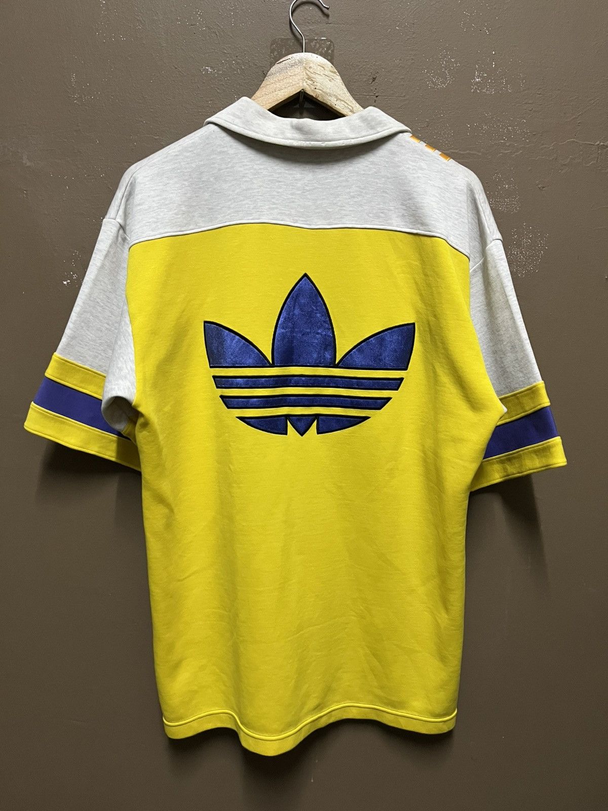 Adidas × Descente × Japanese Brand Rare 💎 Vintage Adidas Trefoil Halfzipper Size US L / EU 52-54 / 3 - 2 Thumbnail