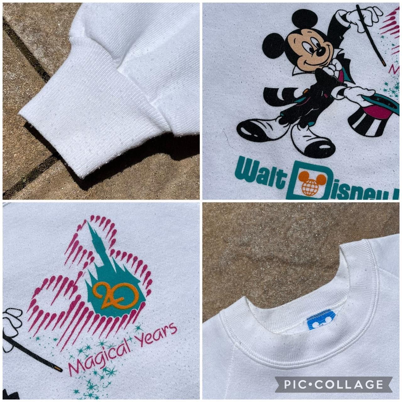 Disney × Mickey Mouse × Vintage Vintage 90s Disney Mickey Mouse Cartoon Crewneck Sweatshirt Size US L / EU 52-54 / 3 - 3 Thumbnail