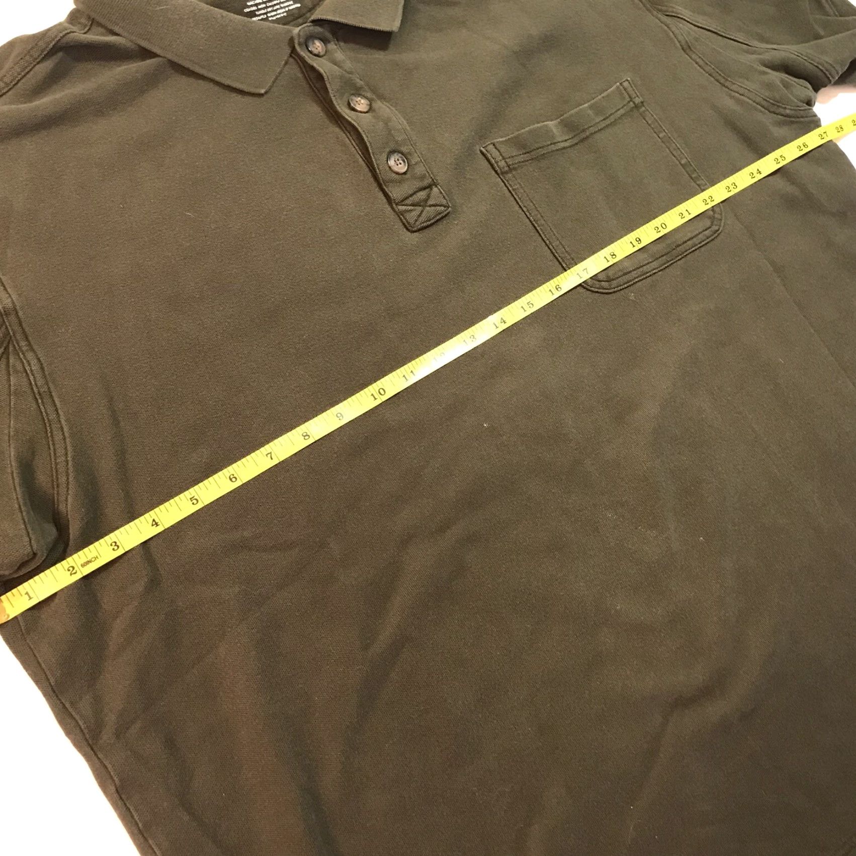 Vintage DULUTH Trading Polo Shirt Mens Short Sleeve Knit 100% Cotton Green 2XL Outdoors Casual Size US XXL / EU 58 / 5 - 5 Thumbnail