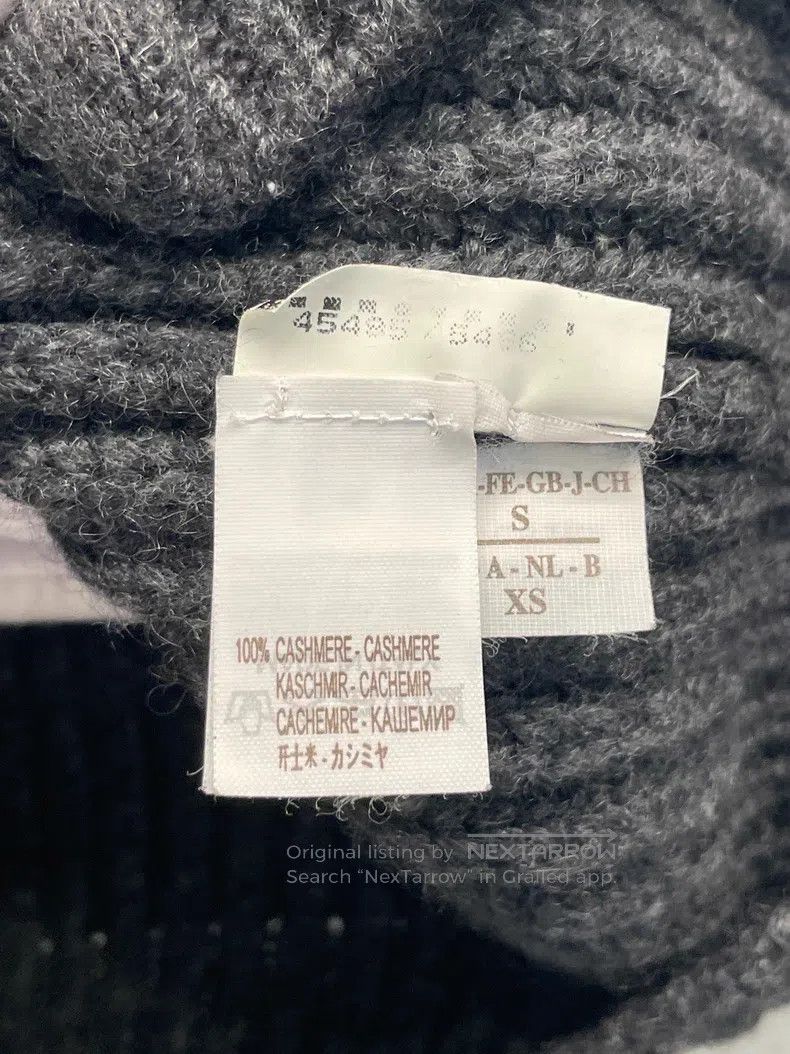 Brunello Cucinelli Brunello Cucinelli Black Gray Beaded Cashmere Short Sleeve Size S / US 4 / IT 40 - 6 Thumbnail