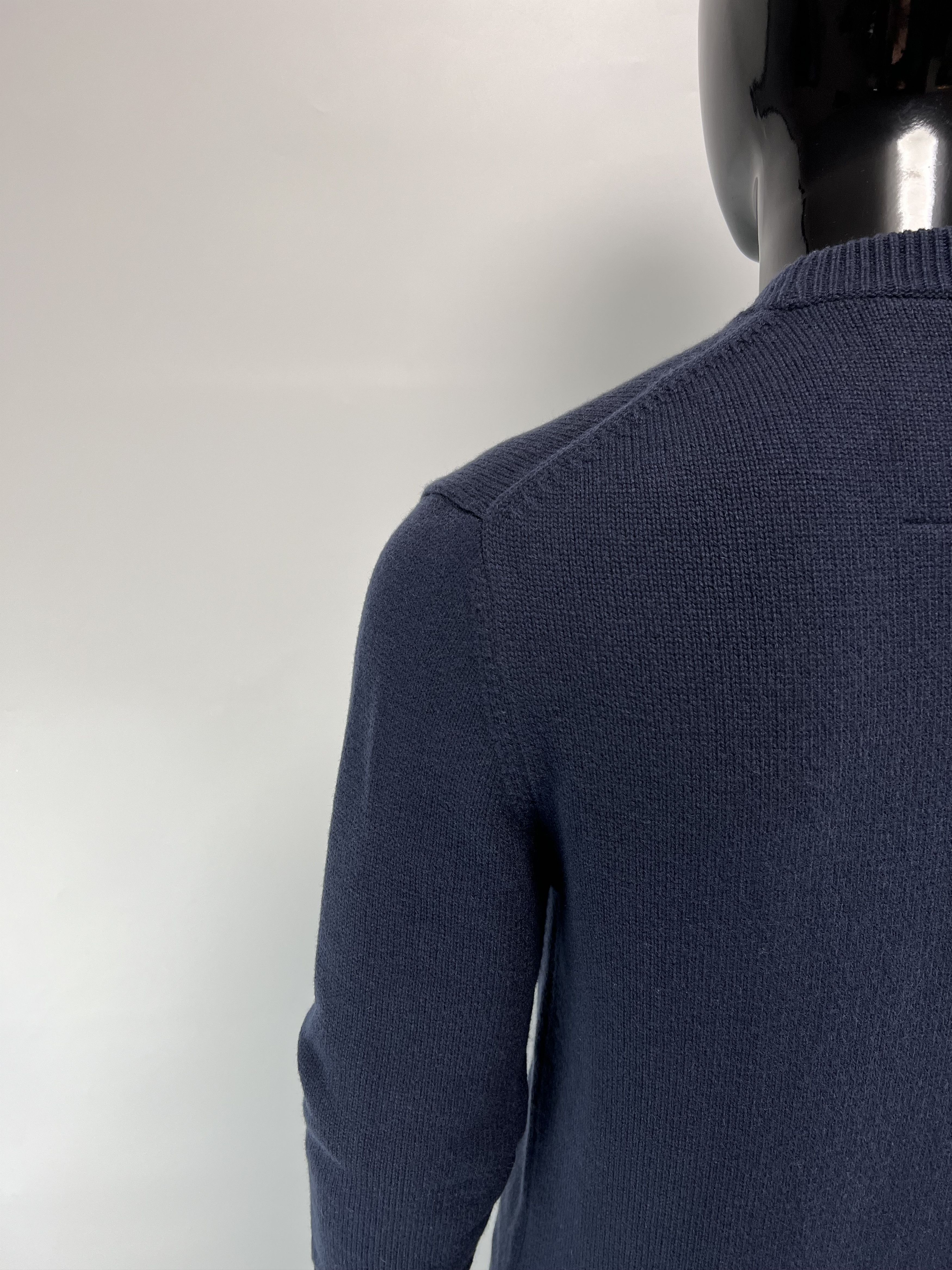 Givenchy Givenchy Wool Cashmere Crew Neck Knit Sweater Big Logo Size US S / EU 44-46 / 1 - 11 Thumbnail