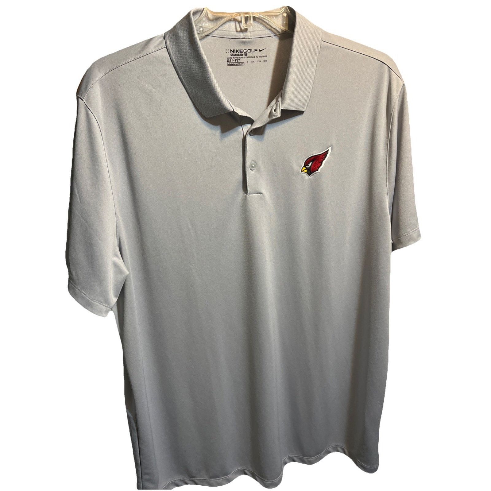 Nike Nike Dri Fit NFL Arizona Cardinals Polo Shirt Men’s XXL Golf Size US XXL / EU 58 / 5 - 1 Thumbnail