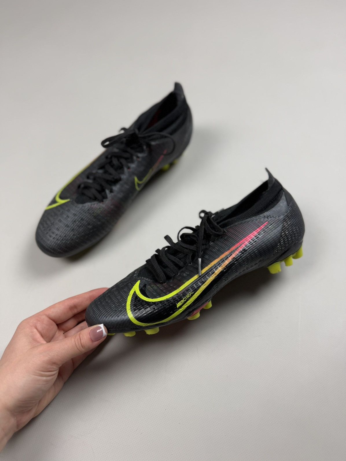 Nike Nike Vapor 14 AG Pro Soccer Cleats Shoes US 8.5 CV0990-090 Size US 8.5 / EU 41-42 - 11 Thumbnail