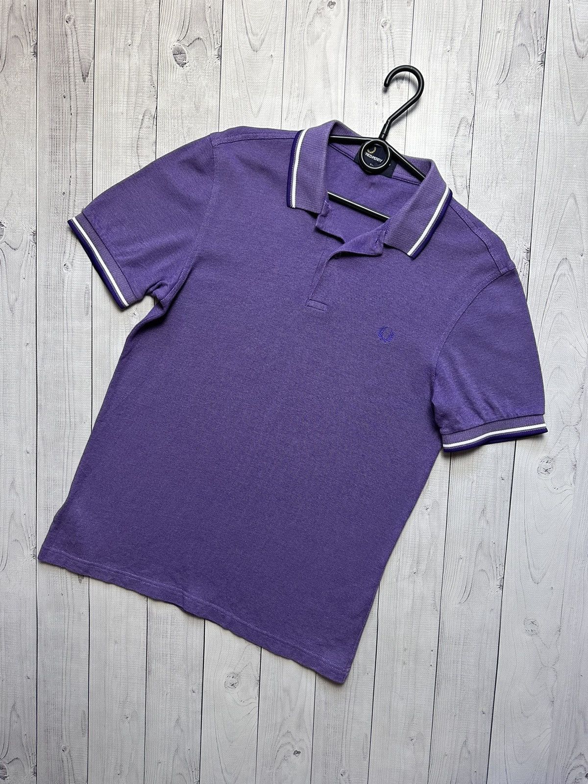 Fred Perry Vintage Fred Perry polo purple size M logo Size US M / EU 48-50 / 2 - 1 Thumbnail
