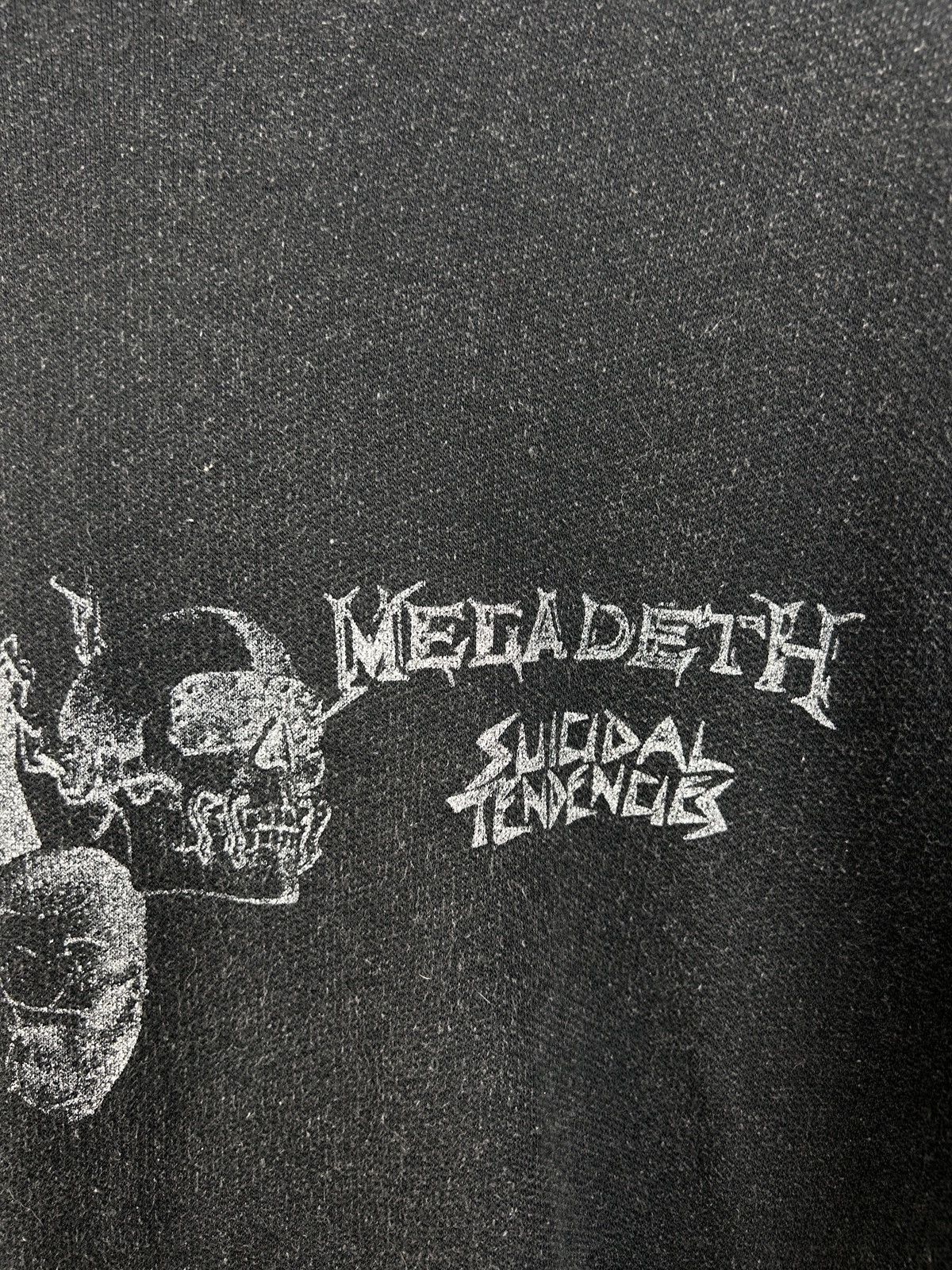 Band Tees 1990 Clash Of Titans Slayer Megadeth Testament Metal Hoodie Size US M / EU 48-50 / 2 - 3 Thumbnail