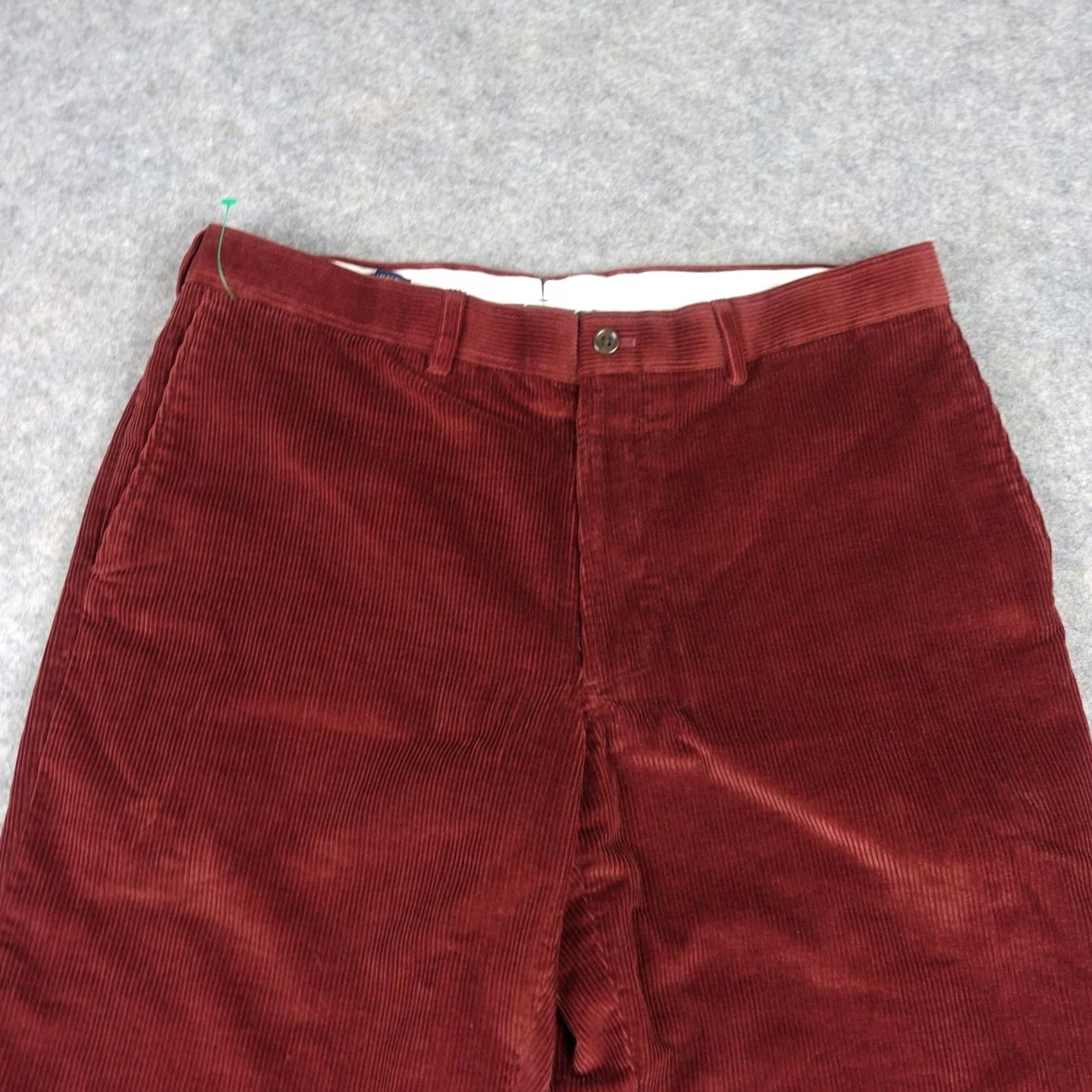 Lands' End Lands' End Pants Mens 34x28 Red Corduroy Traditional Fit Chino Casual VTG Size US 34 / EU 50 - 2 Thumbnail
