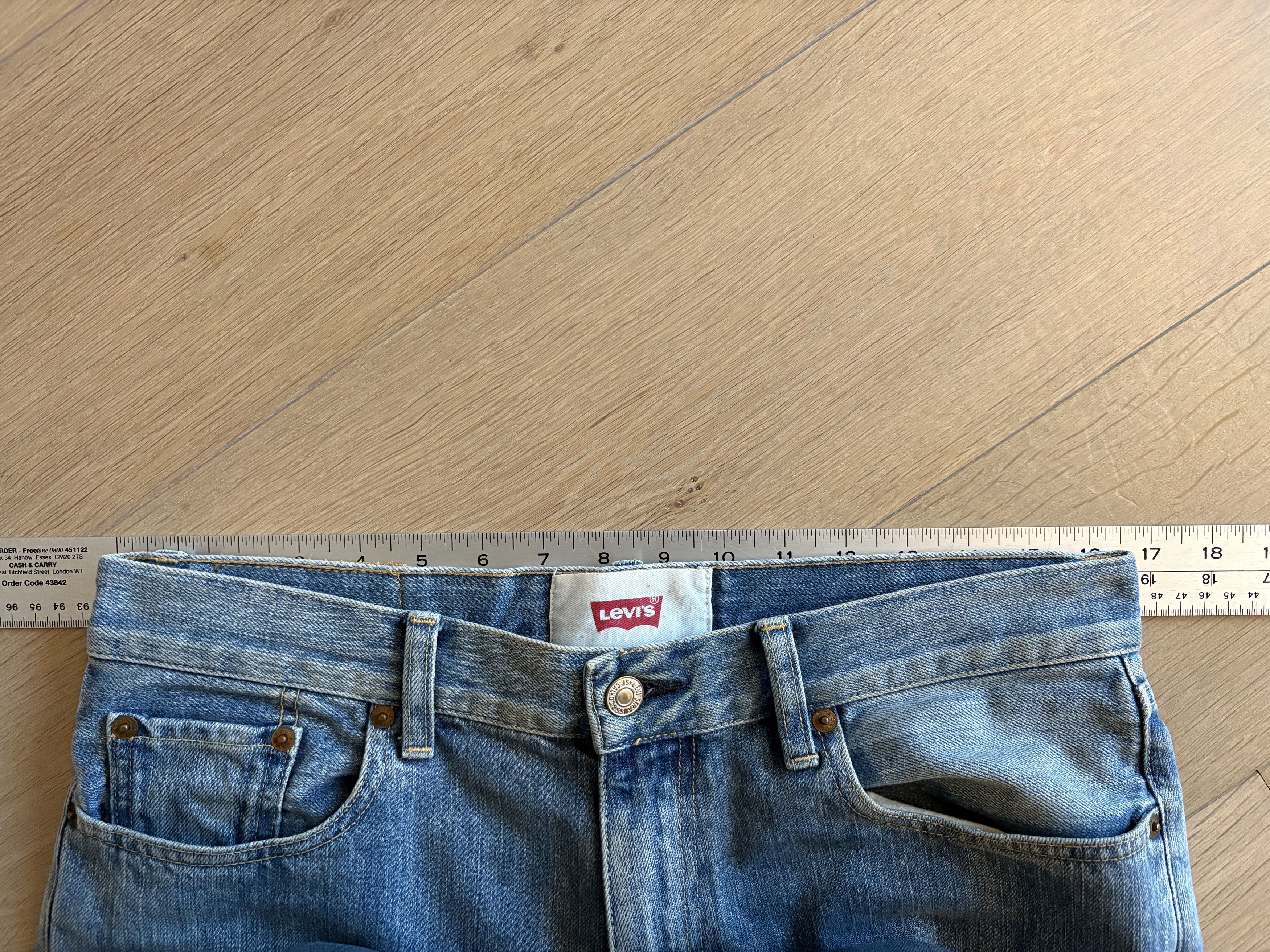 Junya Watanabe × Levi's Light wash baggy relaxed straight jean Size US 32 / EU 48 - 7 Thumbnail